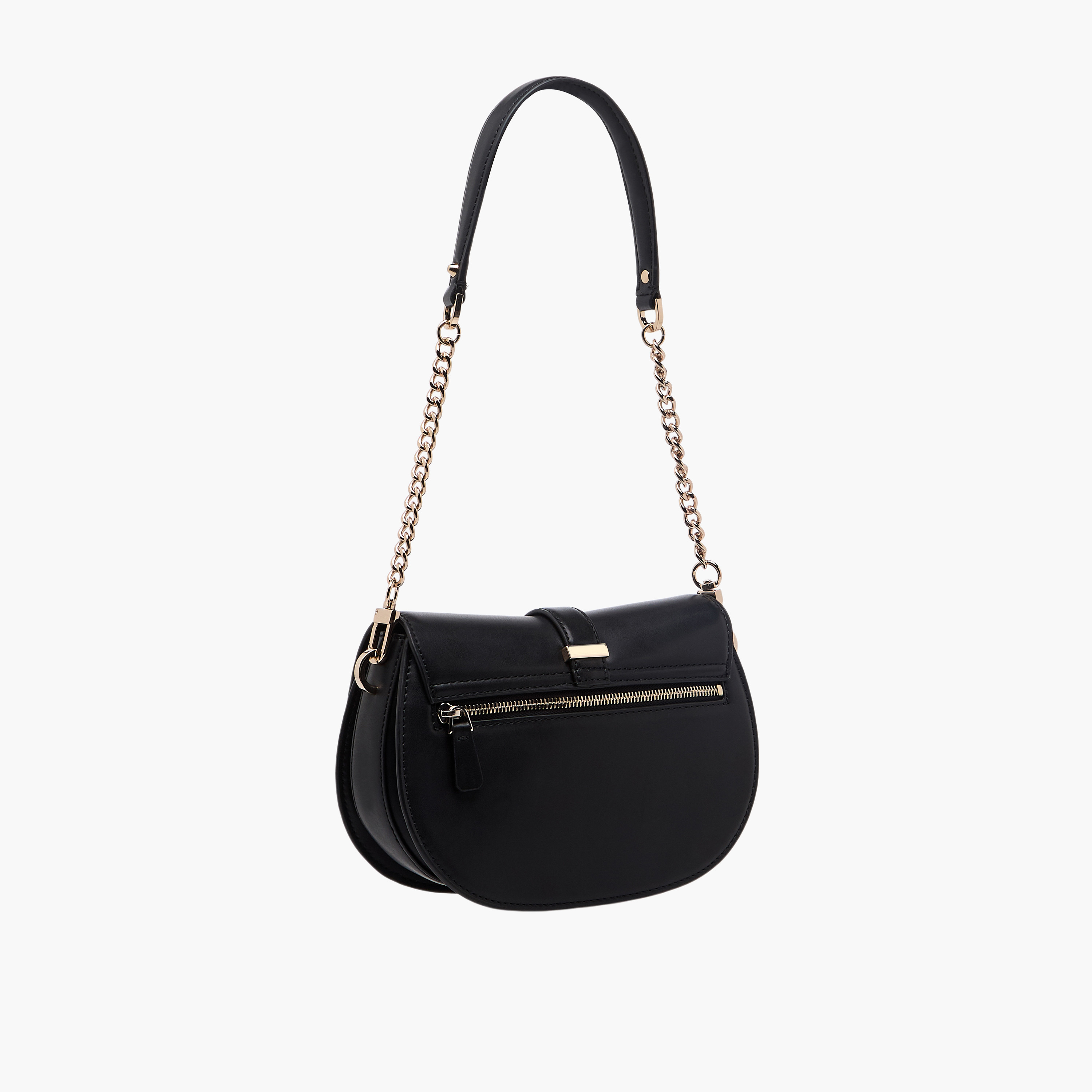 Guess Carrie Solid Crossbody Bag with Detachable Strap-women-bagsandwallets-handbags-image-4