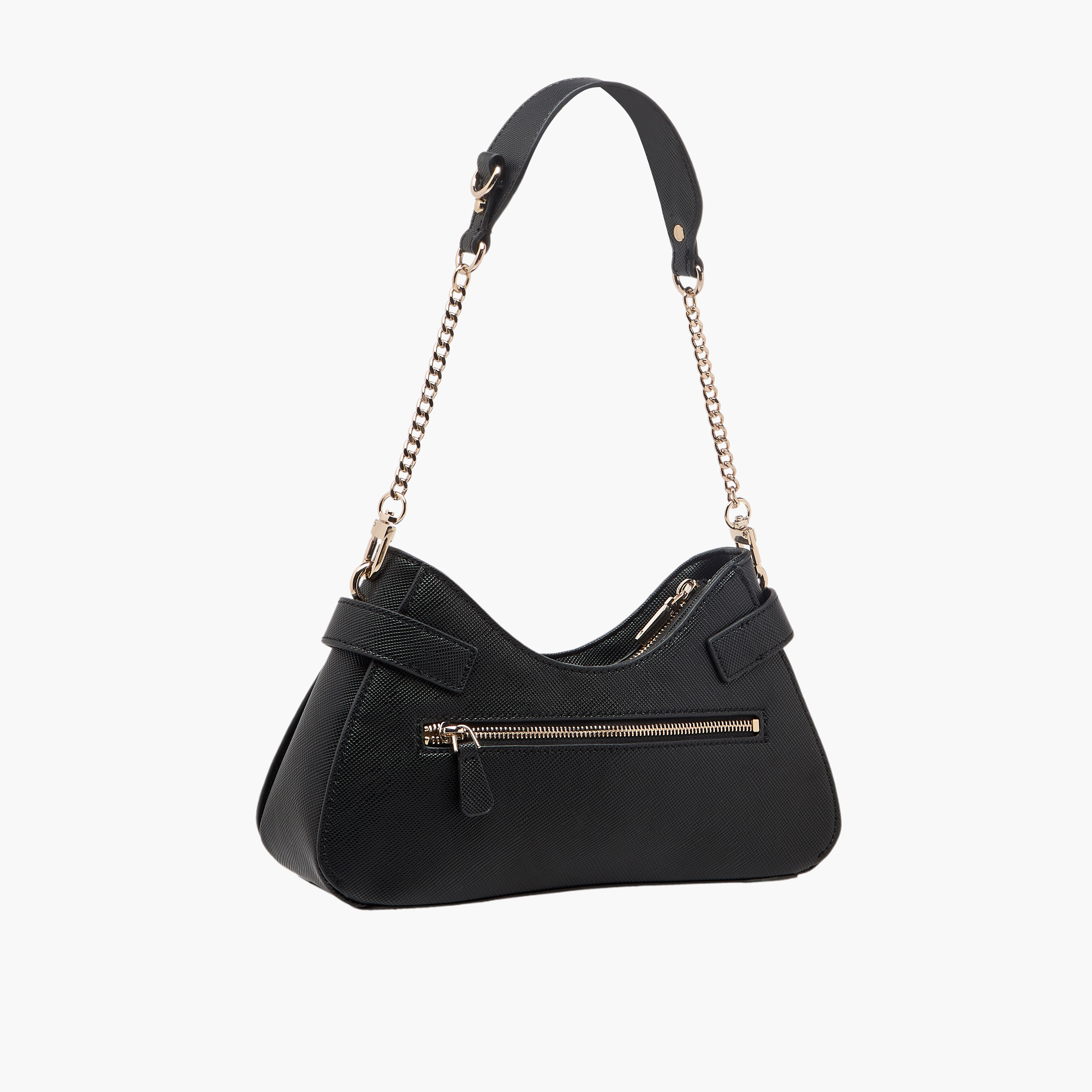 Guess Serenova Textured Shoulder Bag with Detachable Strap-women-bagsandwallets-handbags-image-4