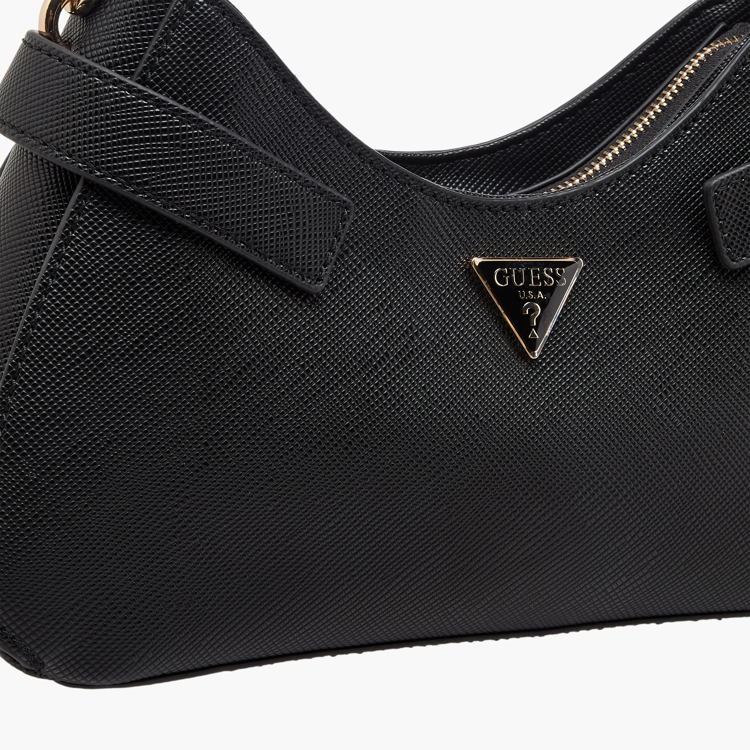 Guess Serenova Textured Shoulder Bag with Detachable Strap-women-bagsandwallets-handbags-image-5