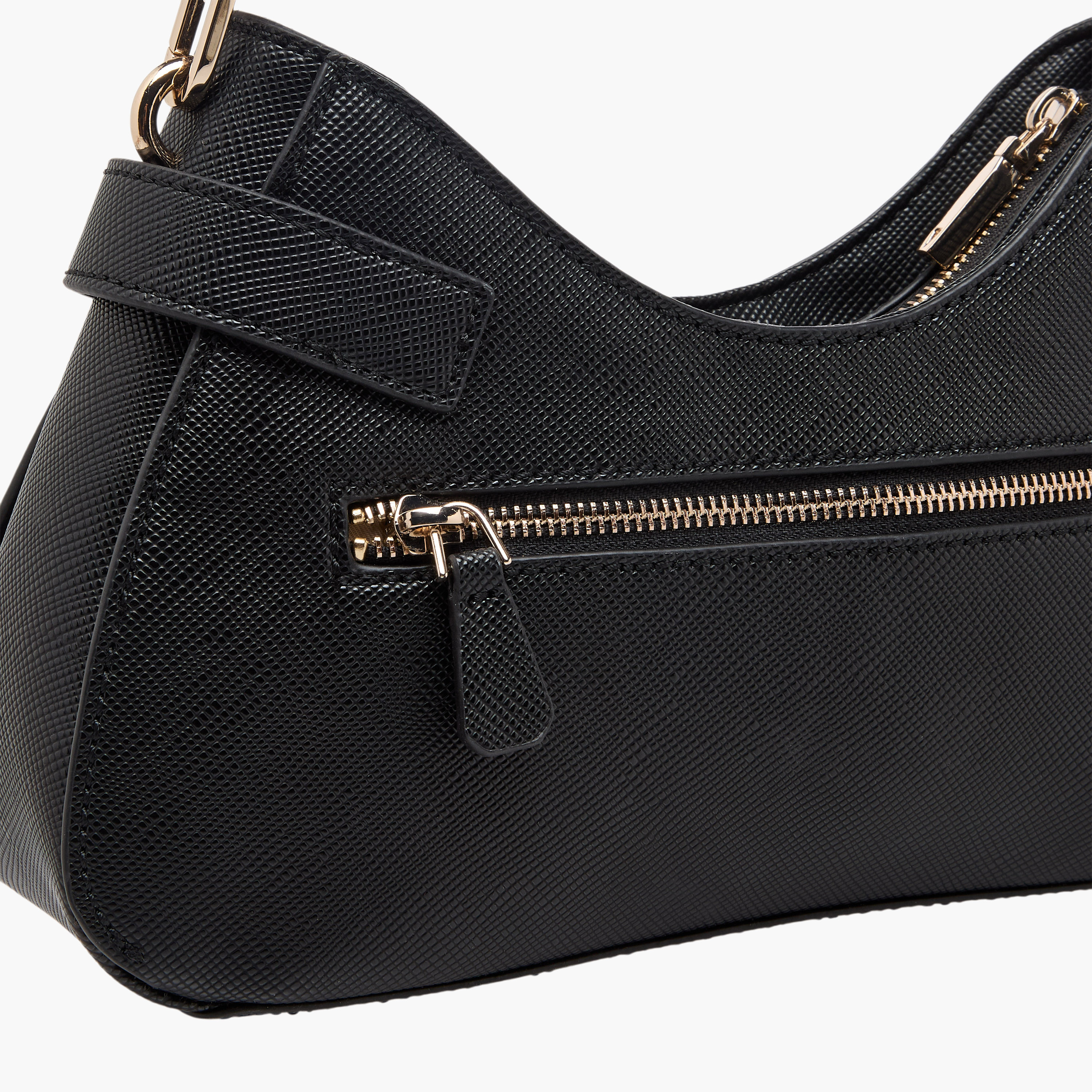 Guess Serenova Textured Shoulder Bag with Detachable Strap-women-bagsandwallets-handbags-image-6