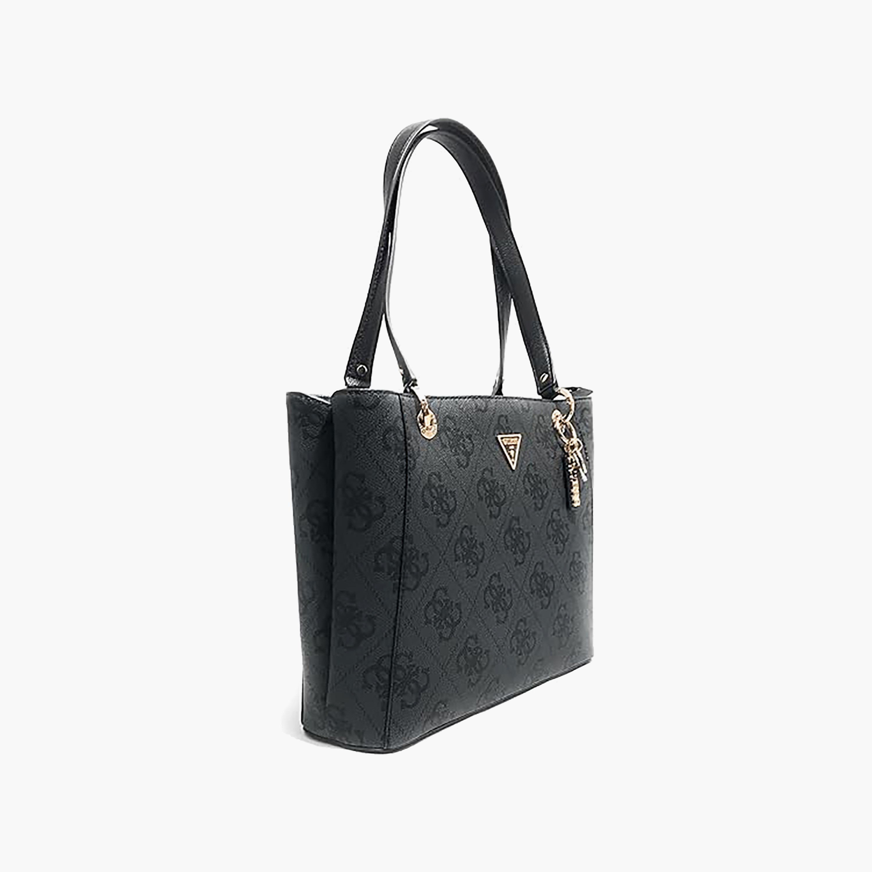 Guess Noelle II Monogram Print Tote Bag with Zip Closure-women-bagsandwallets-handbags-image-2