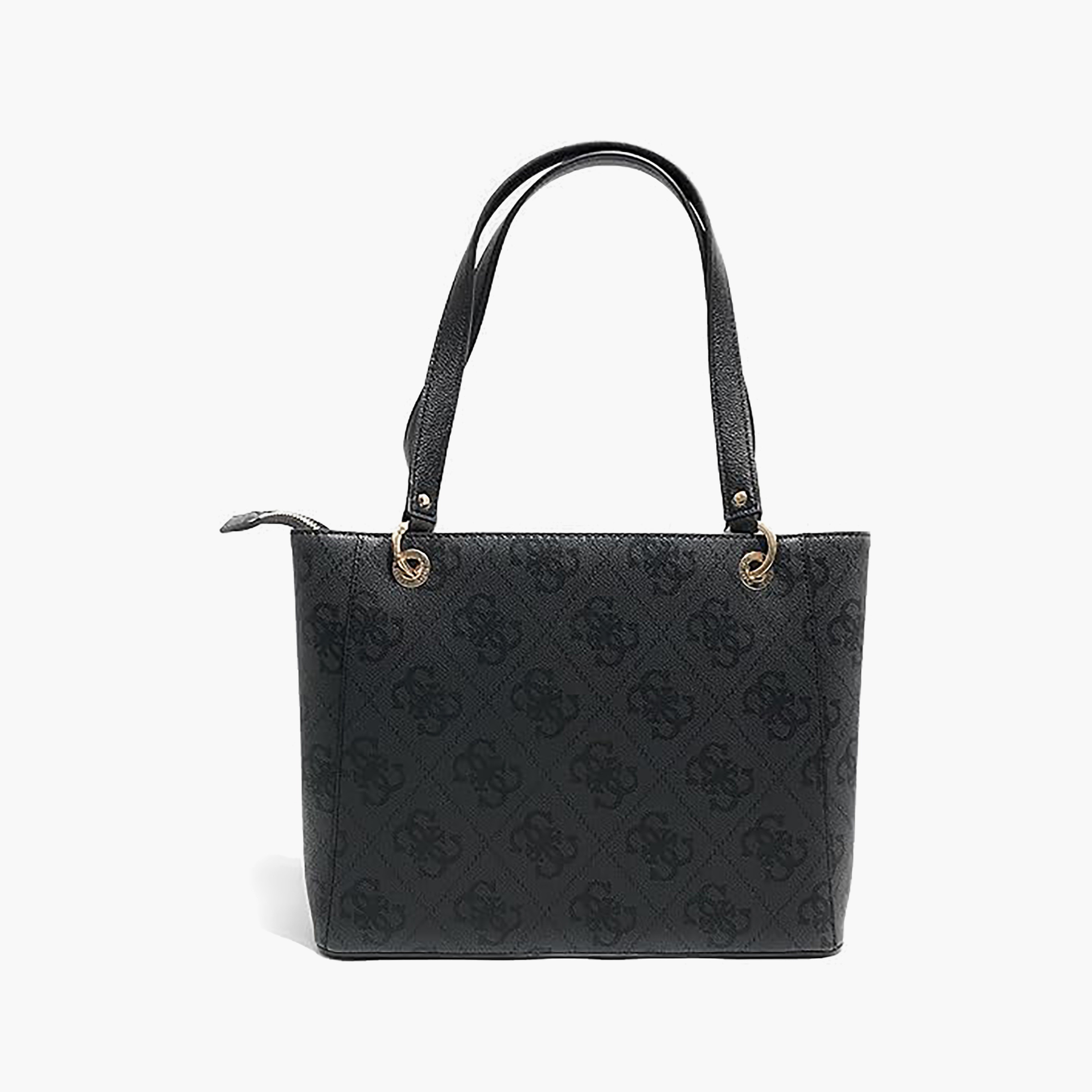 Guess Noelle II Monogram Print Tote Bag with Zip Closure-women-bagsandwallets-handbags-image-4