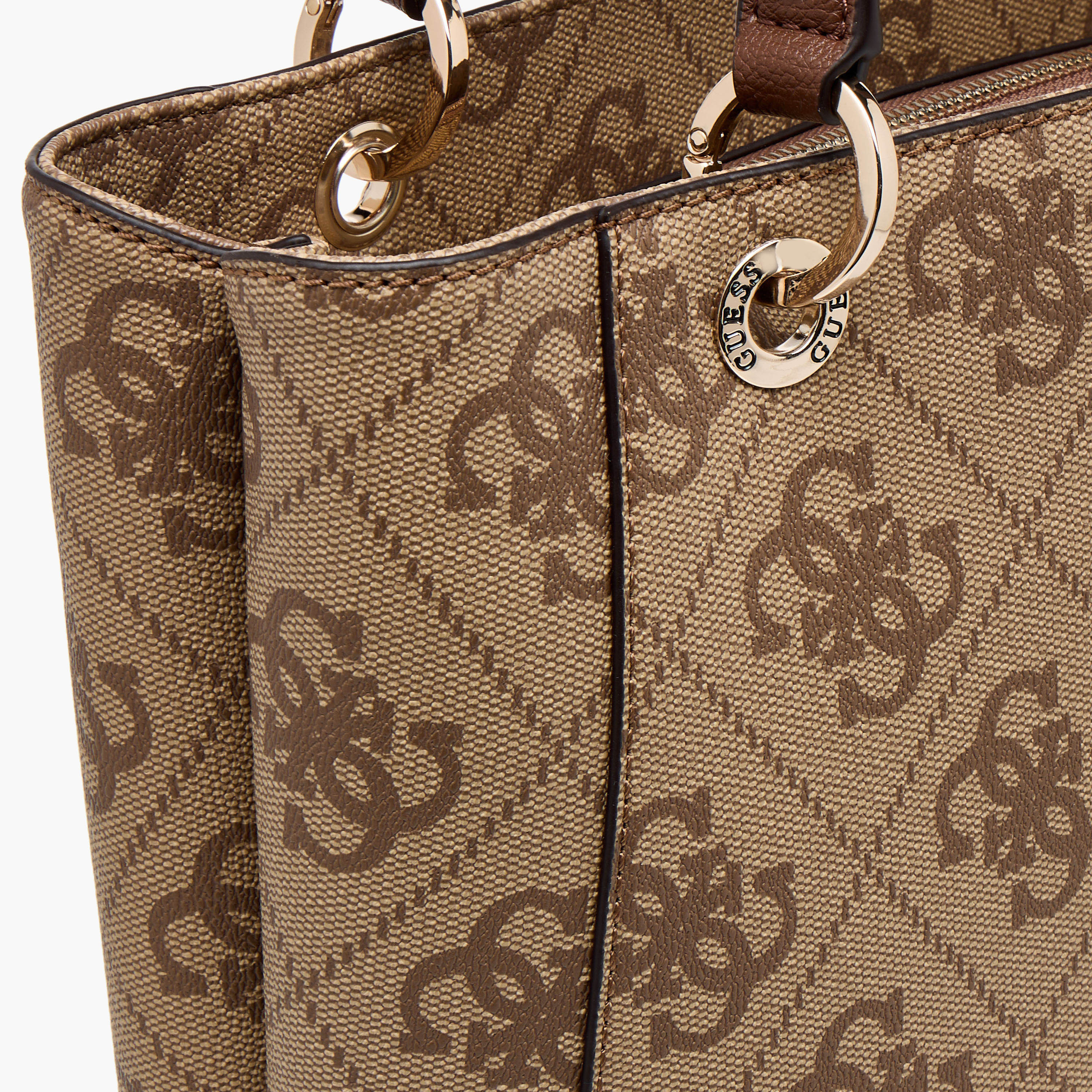 Guess Noelle II Monogram Print Tote Bag with Double Handle-women-bagsandwallets-handbags-image-6