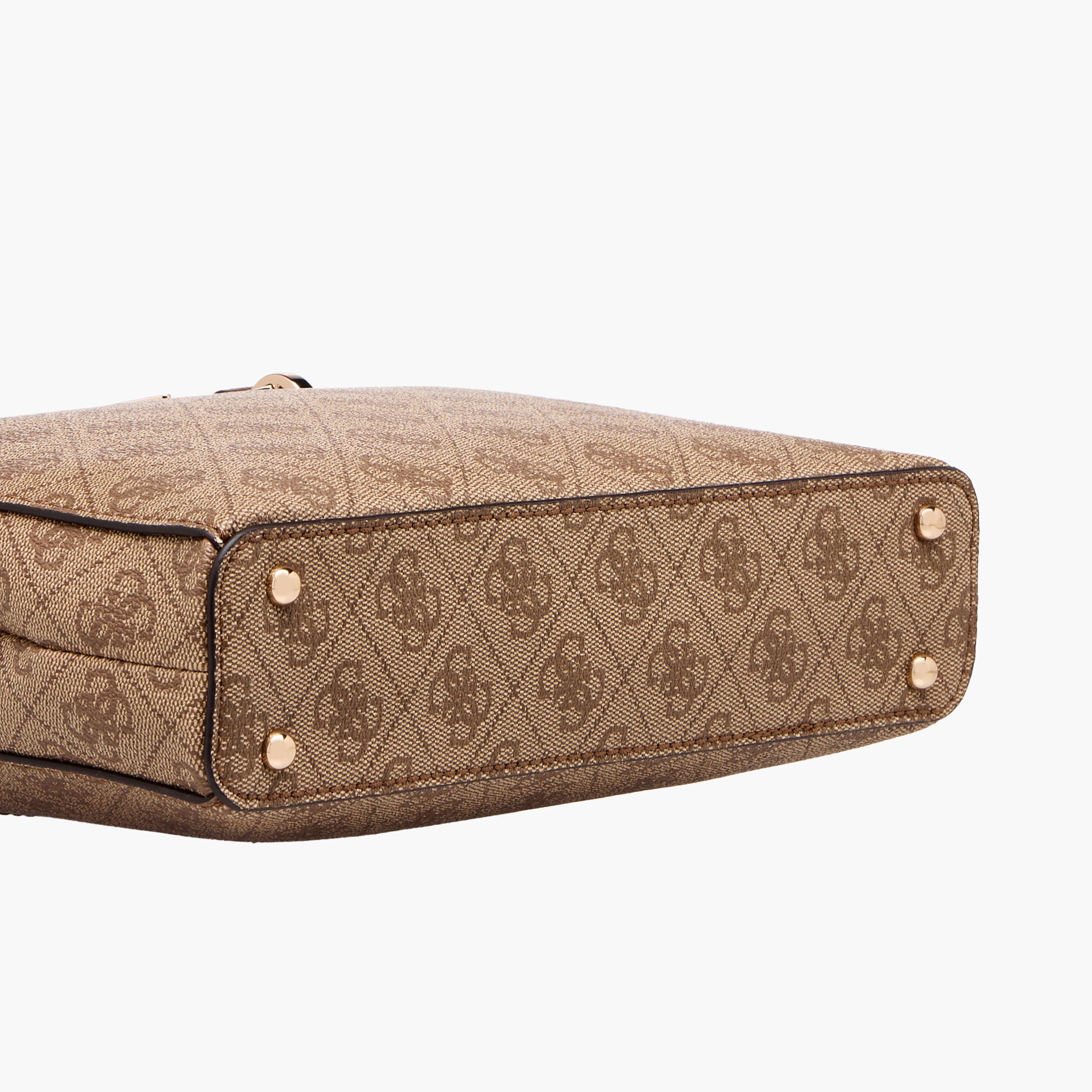 Guess Noelle II Monogram Textured Satchel Bag with Detachable Strap-women-bagsandwallets-handbags-image-7