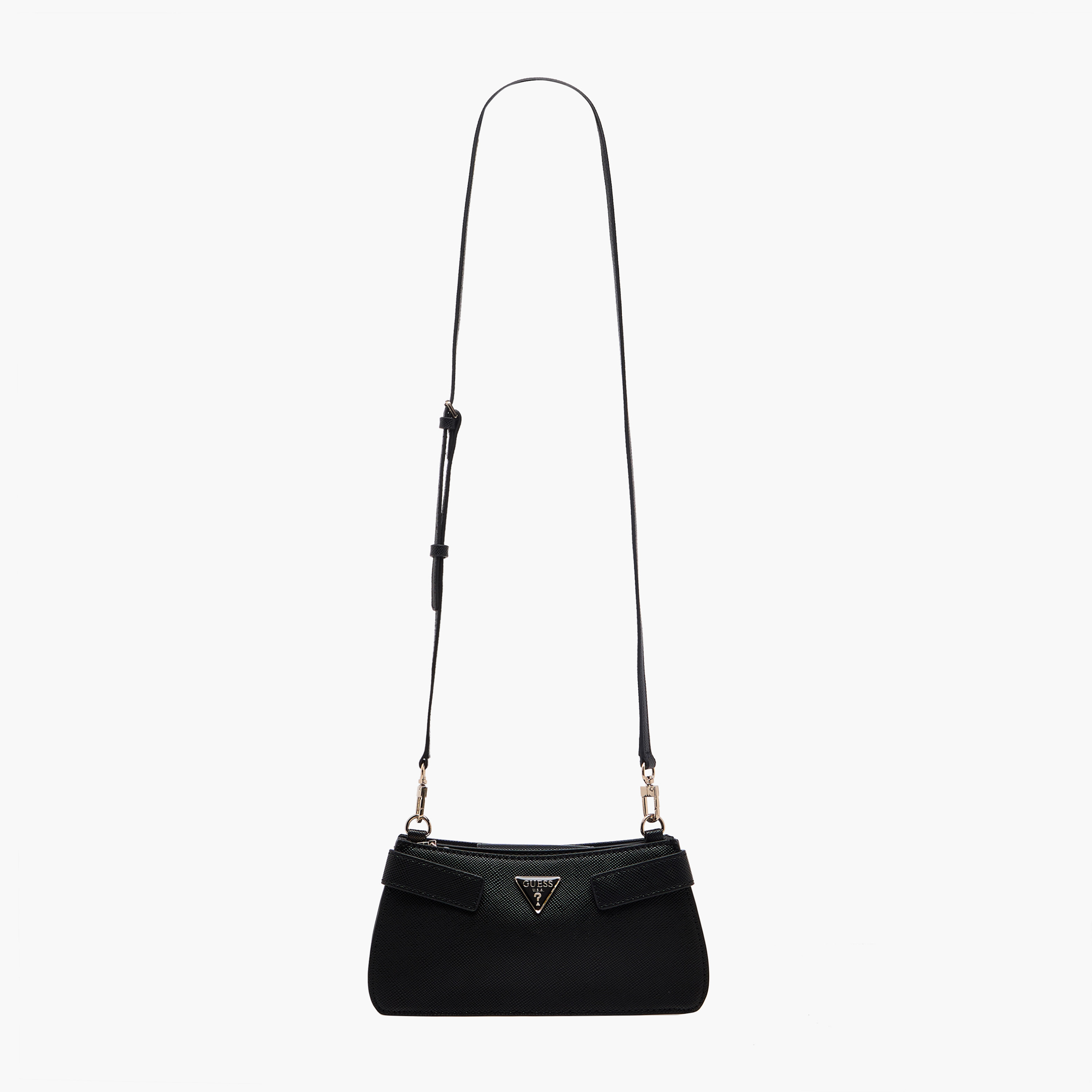 Guess Serenova Textured Crossbody Bag with Detachable Strap-women-bagsandwallets-handbags-image-3