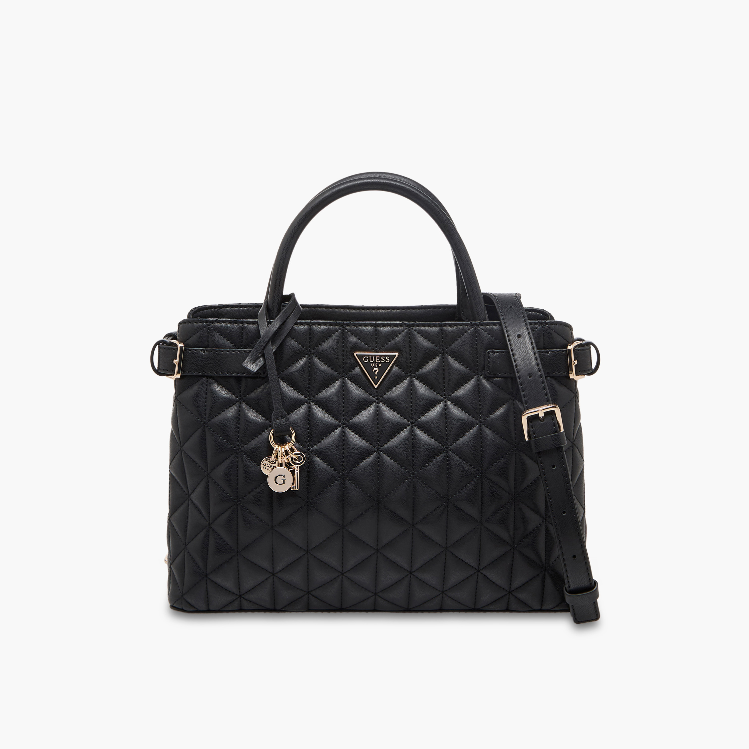 Guess Paisleigh Girlfriend Quilted Tote Bag with Zip Closure-women-bagsandwallets-handbags-image-1