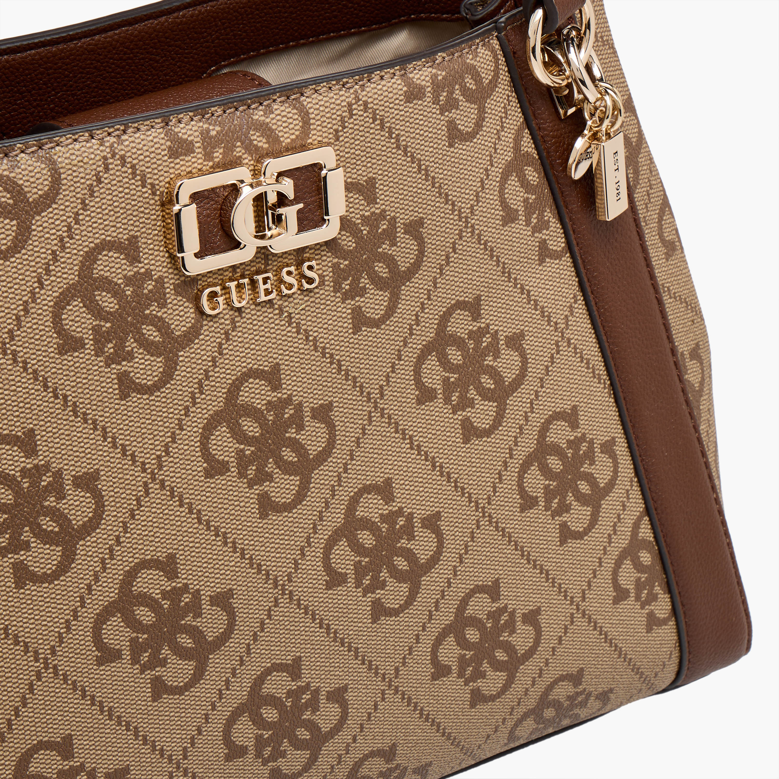 Guess Karnilla Printed Tote Bag with Zip Closure-women-bagsandwallets-handbags-image-5