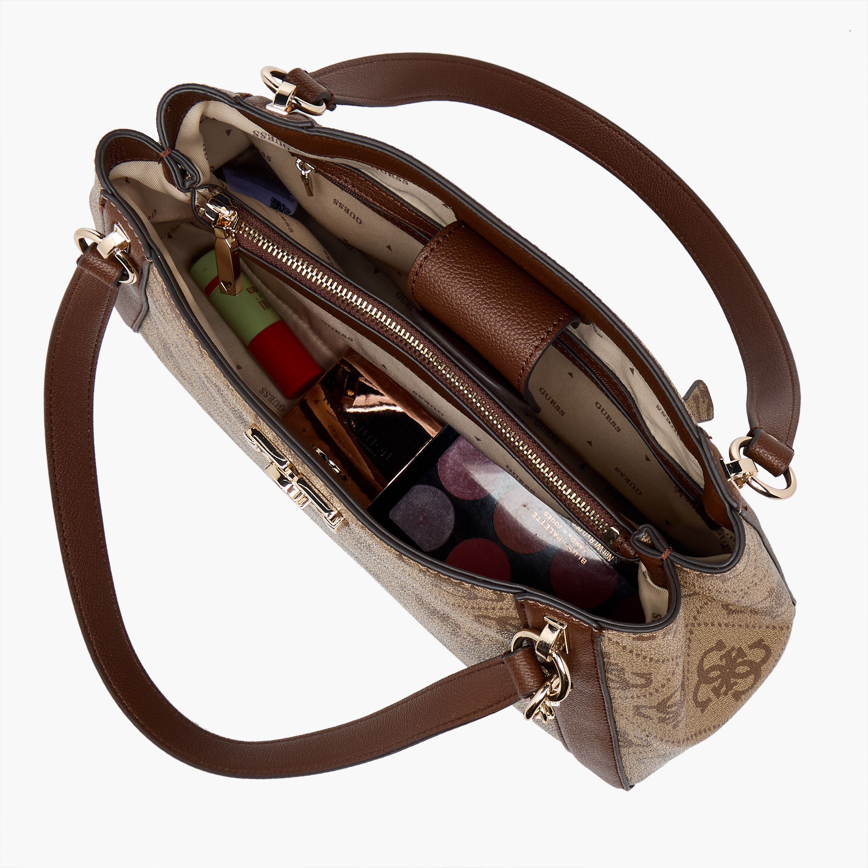 Guess Karnilla Printed Tote Bag with Zip Closure-women-bagsandwallets-handbags-image-8