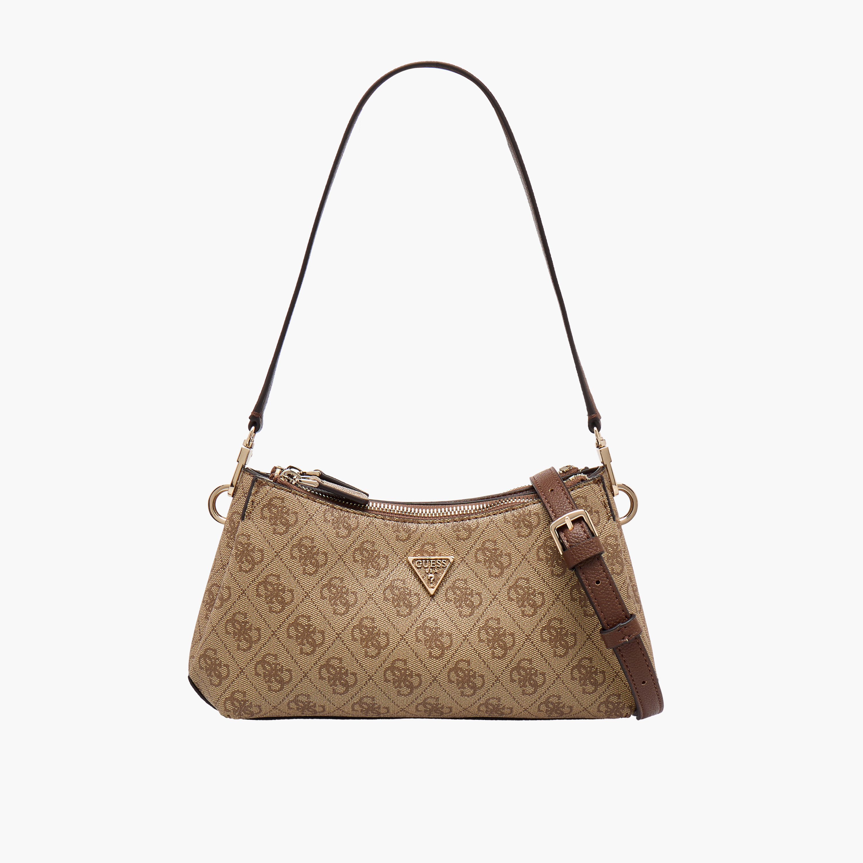 شنطة كتف مونوجرام بارزة الملمس بحزام قابل للفصل نويل II من جيس-women-bagsandwallets-handbags-image-1