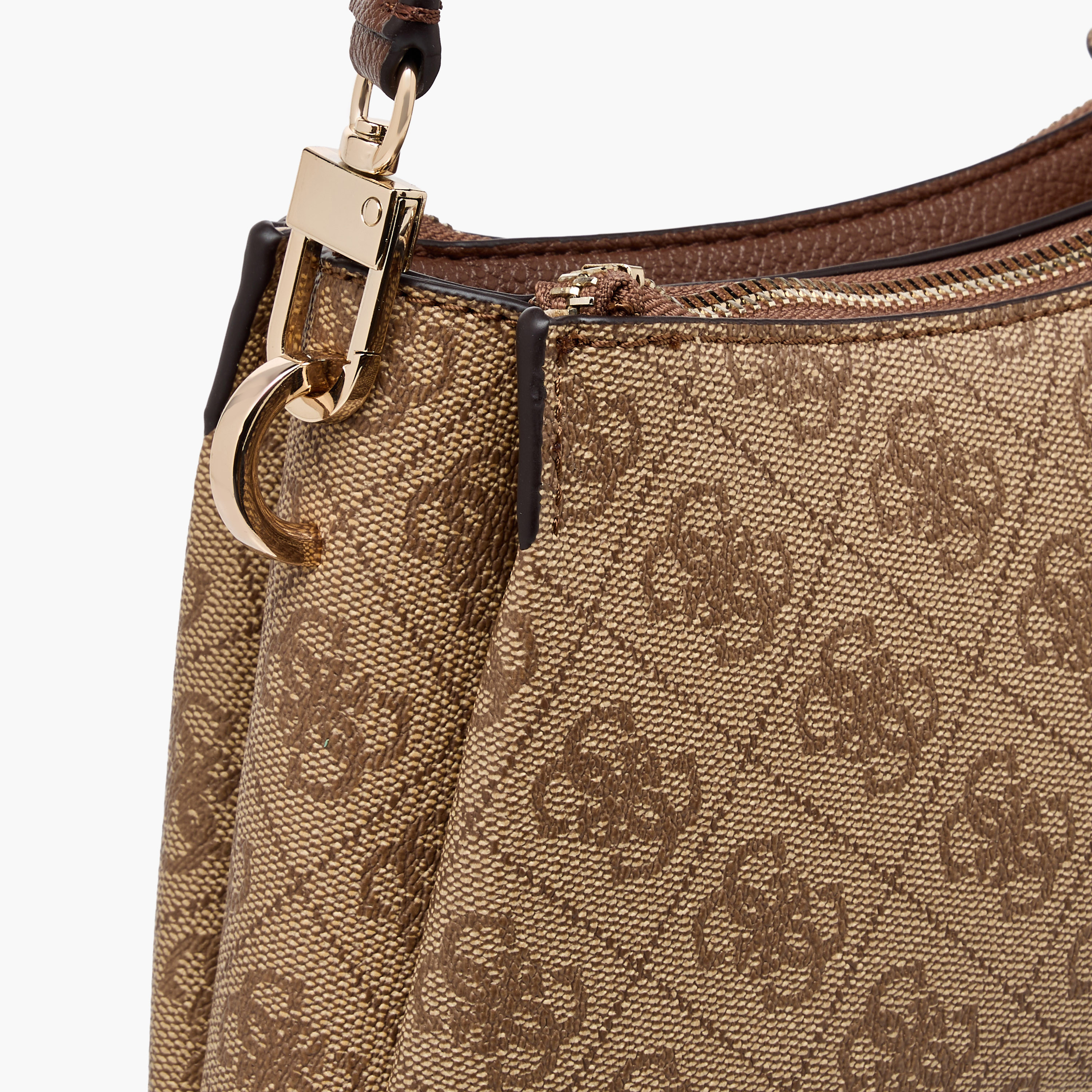 شنطة كتف مونوجرام بارزة الملمس بحزام قابل للفصل نويل II من جيس-women-bagsandwallets-handbags-image-6