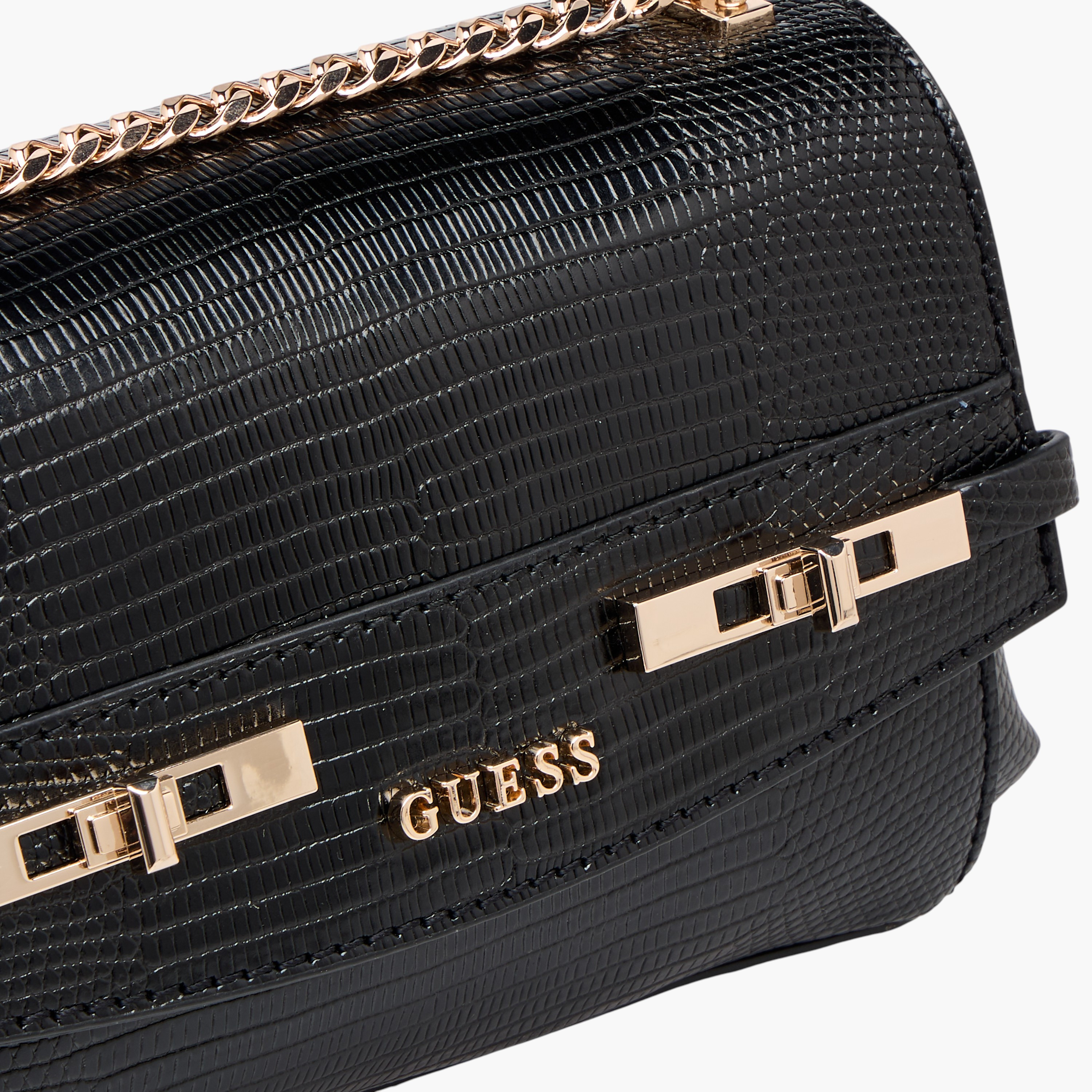 Guess Melinda Textured Crossbody Bag with Chain Strap-women-bagsandwallets-handbags-image-5