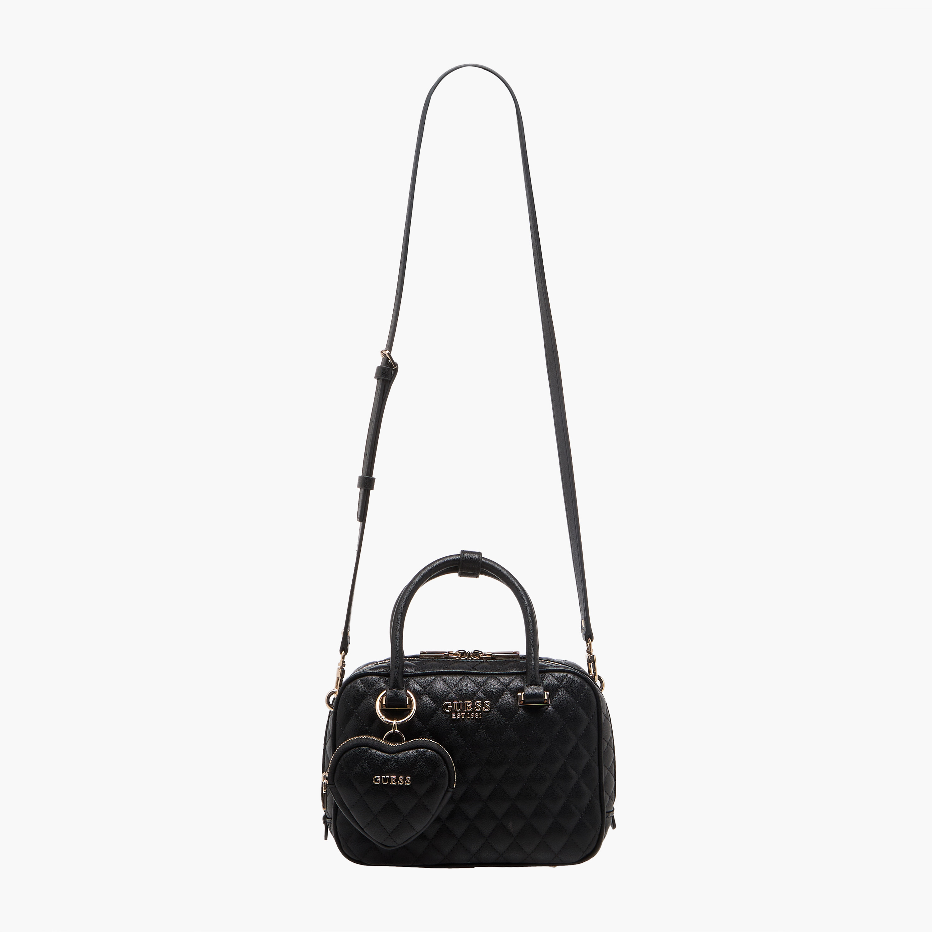 Guess Atabey Quilted Satchel Bag with Double Handle-women-bagsandwallets-handbags-image-3