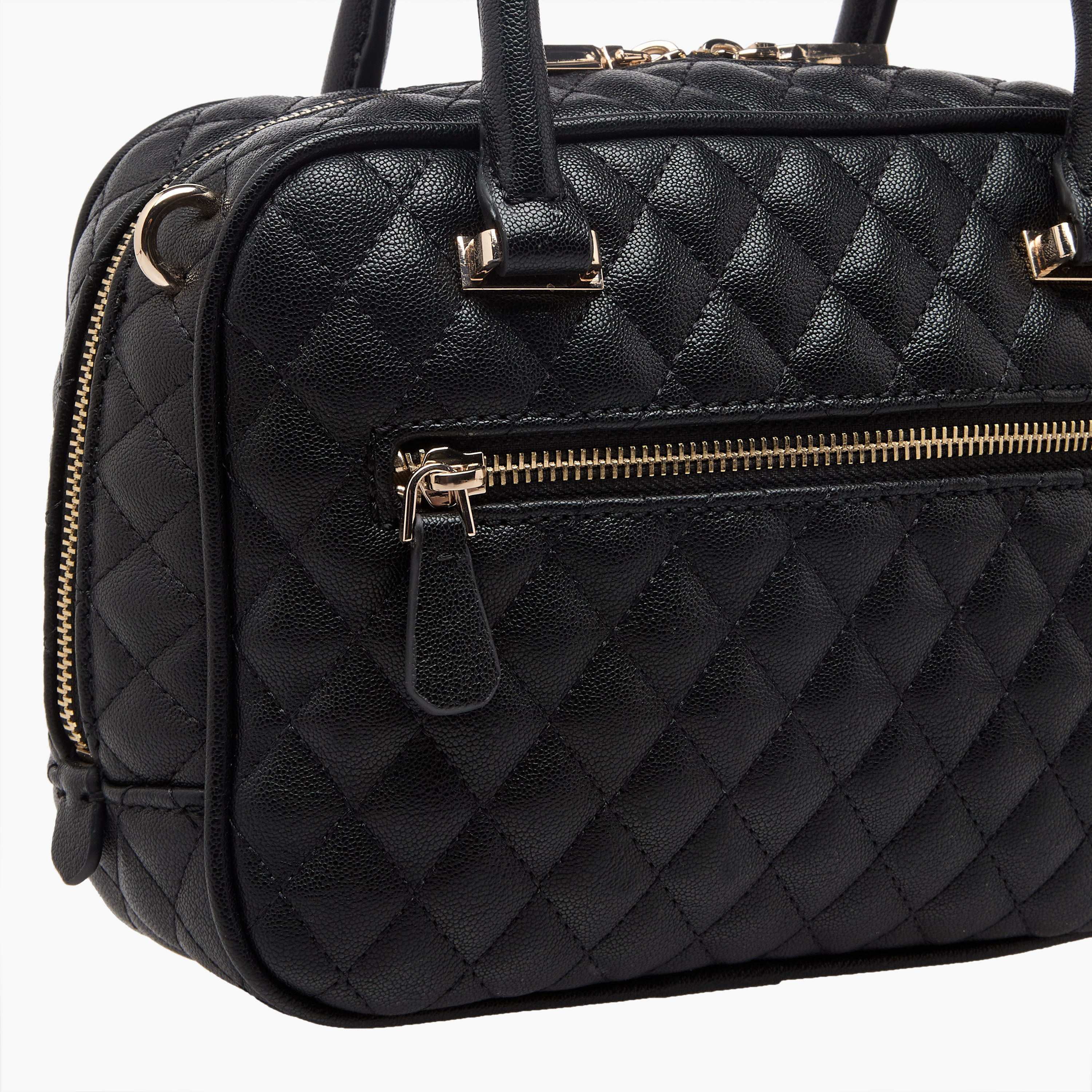 Guess Atabey Quilted Satchel Bag with Double Handle-women-bagsandwallets-handbags-image-6
