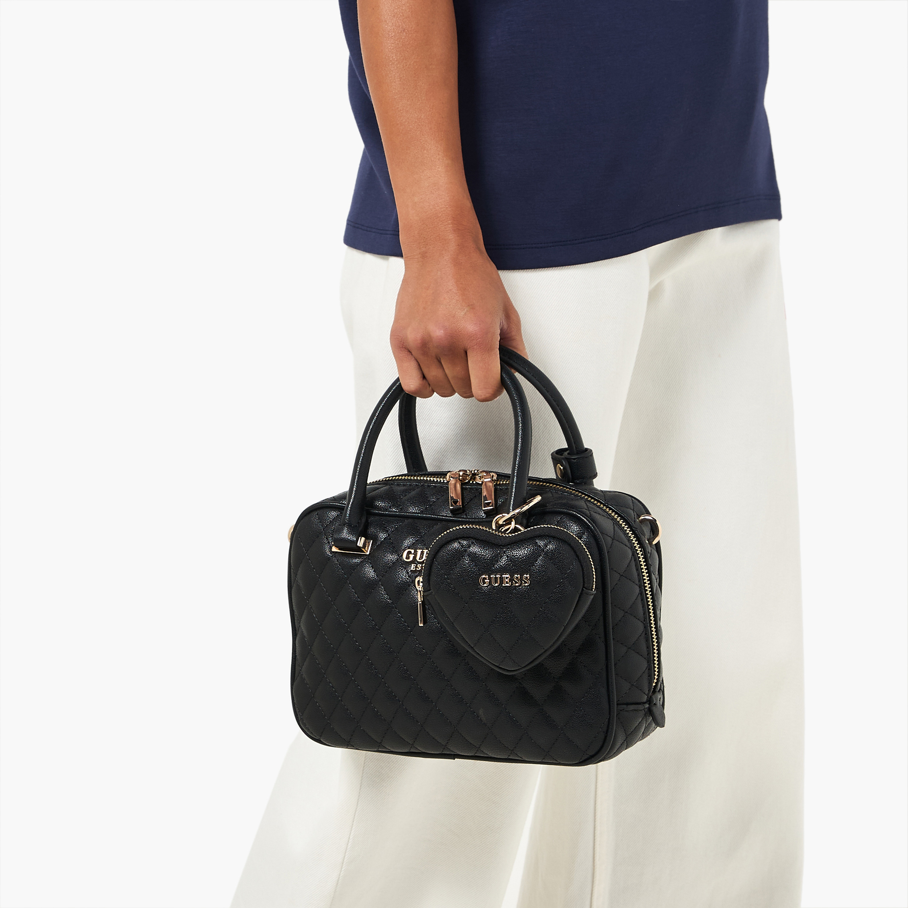 Guess Atabey Quilted Satchel Bag with Double Handle-women-bagsandwallets-handbags-image-8