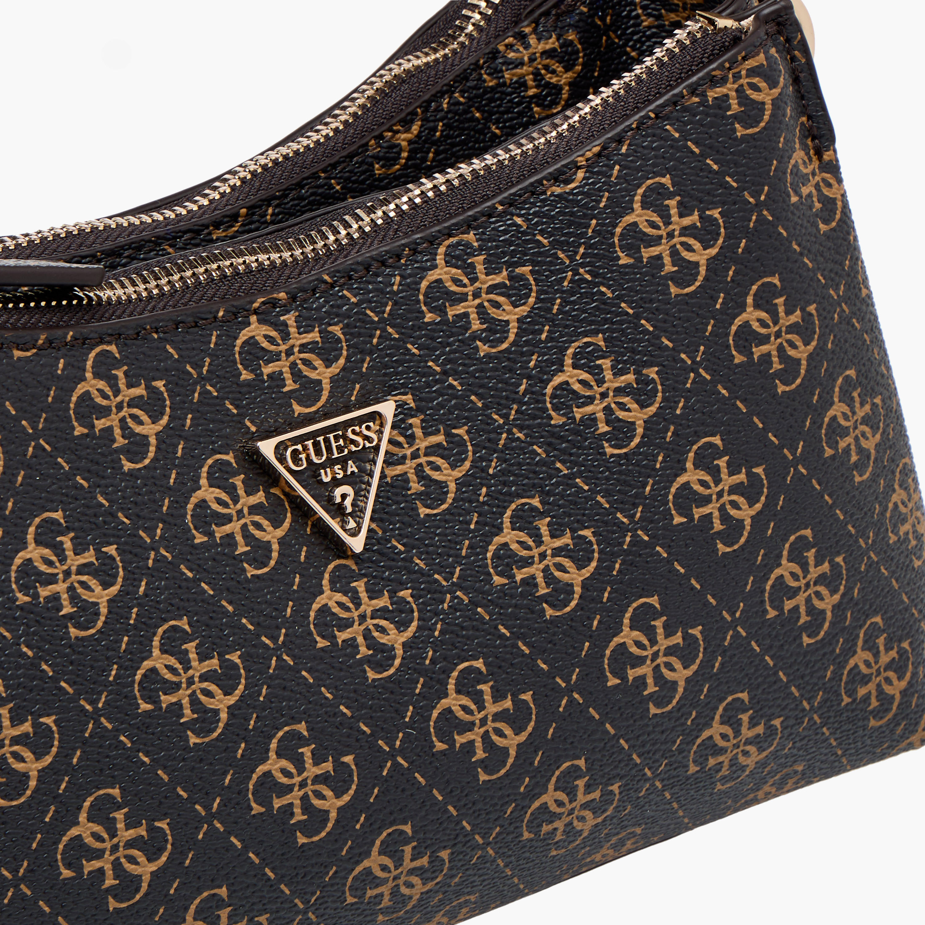 Guess Noelle II Monogram Print Shoulder Bag with Detachable Strap-women-bagsandwallets-handbags-image-5