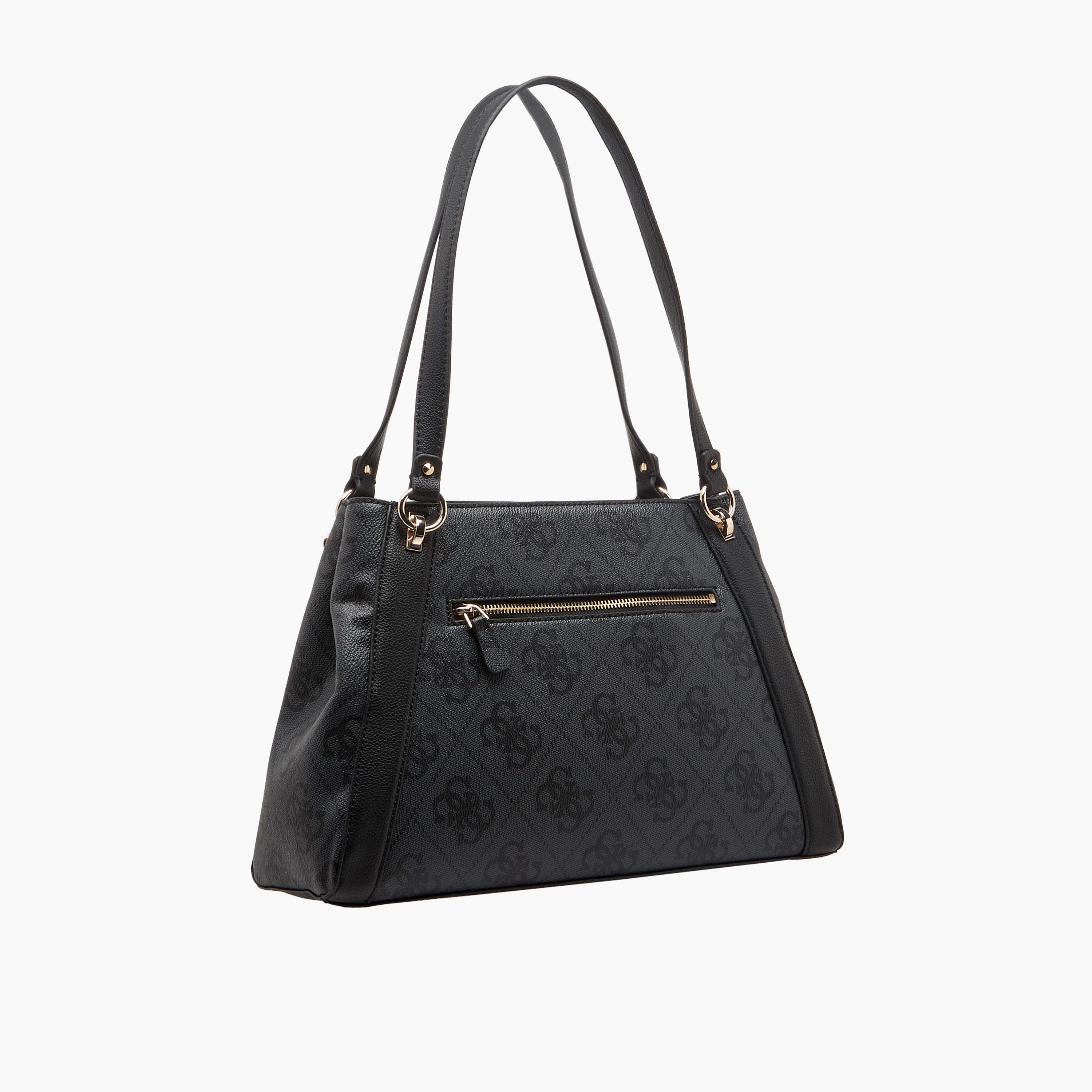 Guess Karnilla Monogram Print Tote Bag with Double Handle-women-bagsandwallets-handbags-image-4
