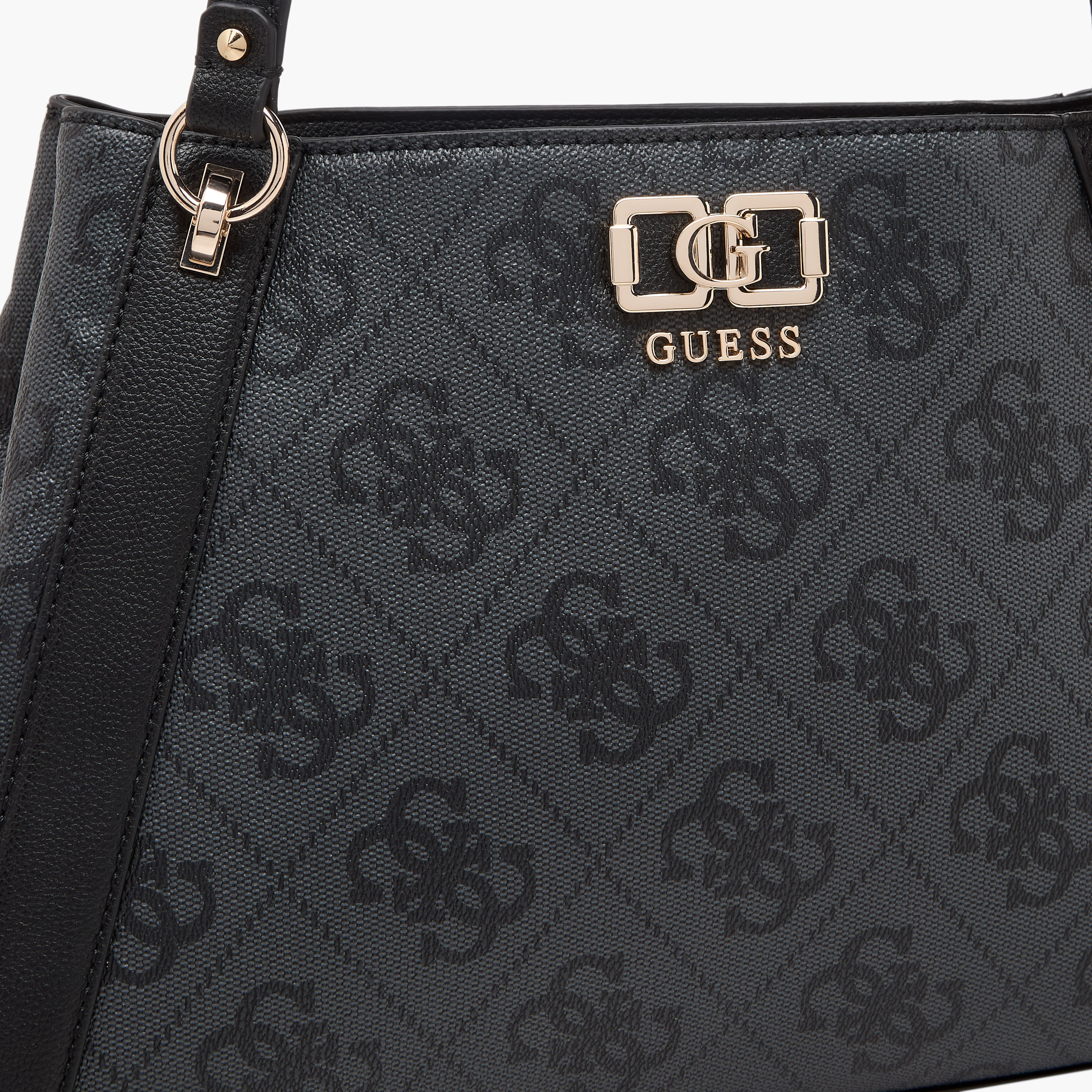 Guess Karnilla Monogram Print Tote Bag with Double Handle-women-bagsandwallets-handbags-image-5