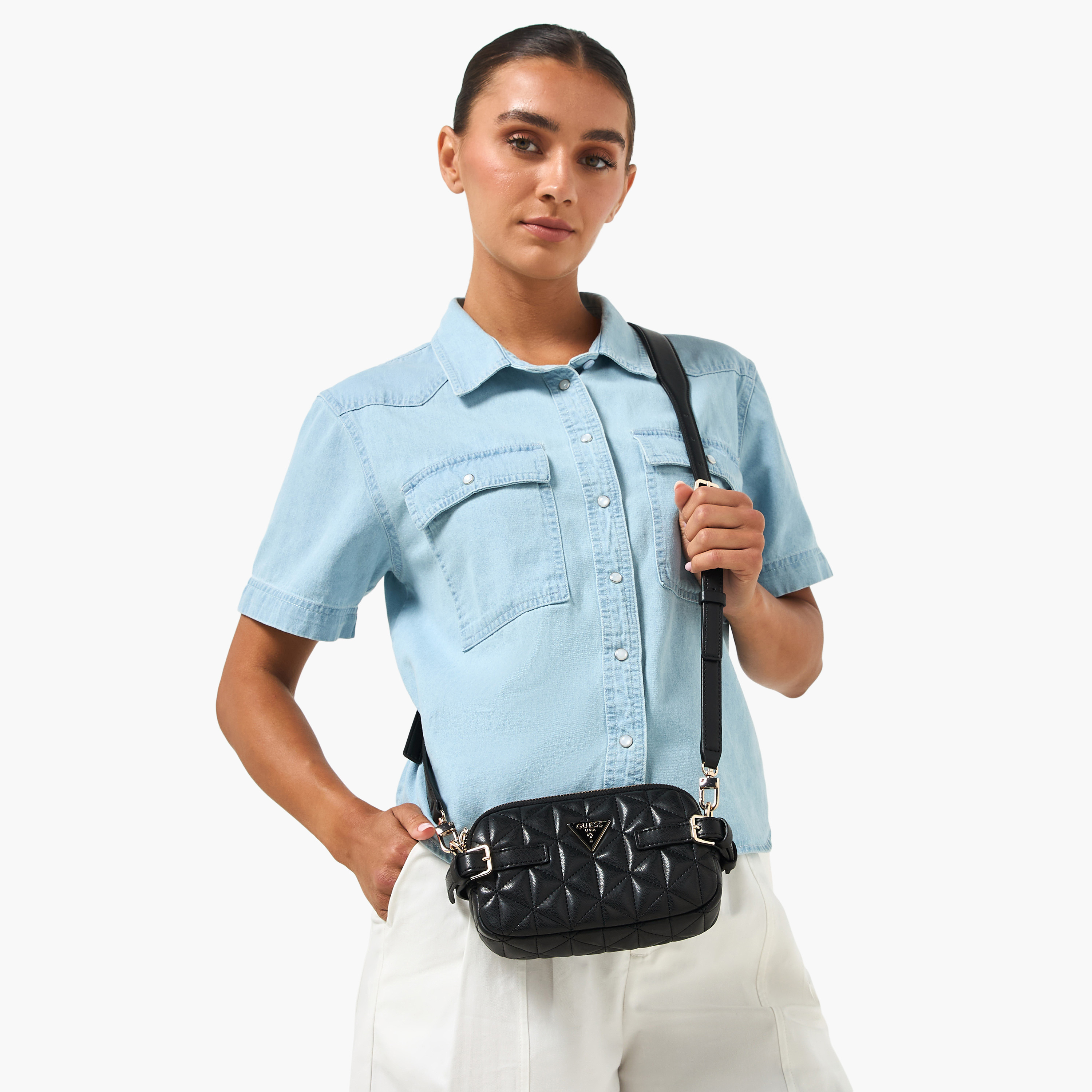 Guess Paisleigh Quilted Crossbody Bag with Zip Closure-women-bagsandwallets-handbags-image-2