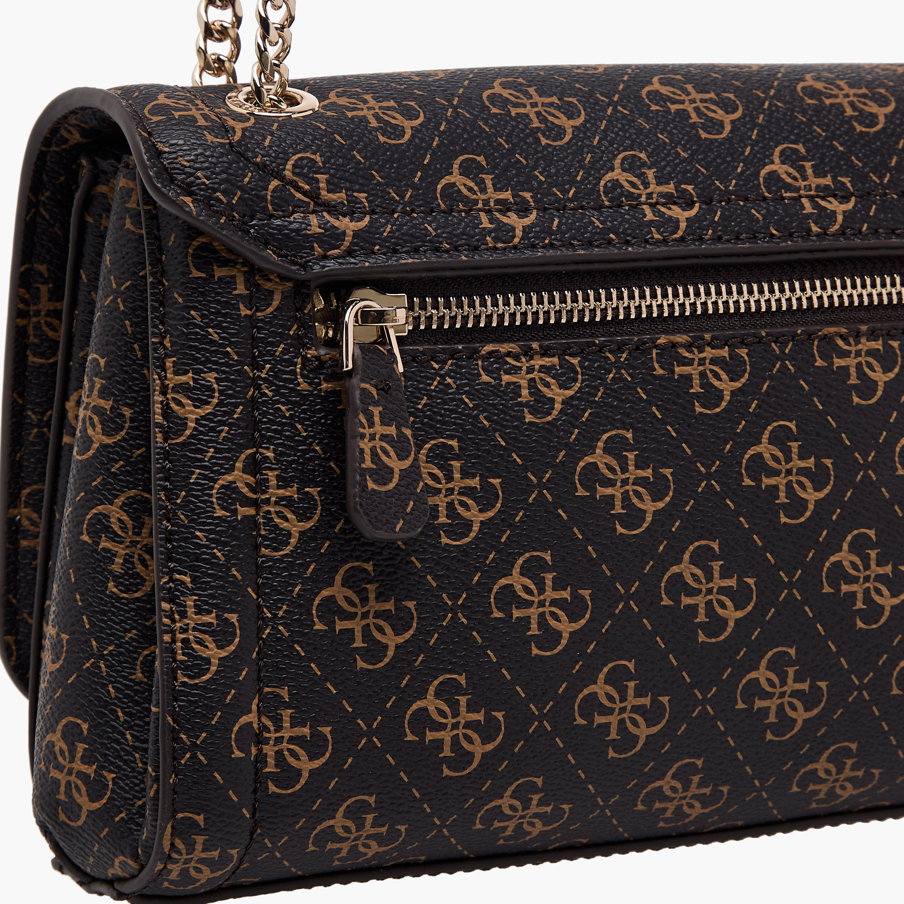 Guess Noelle II Printed Shoulder Bag with Chain Strap-women-bagsandwallets-handbags-image-6