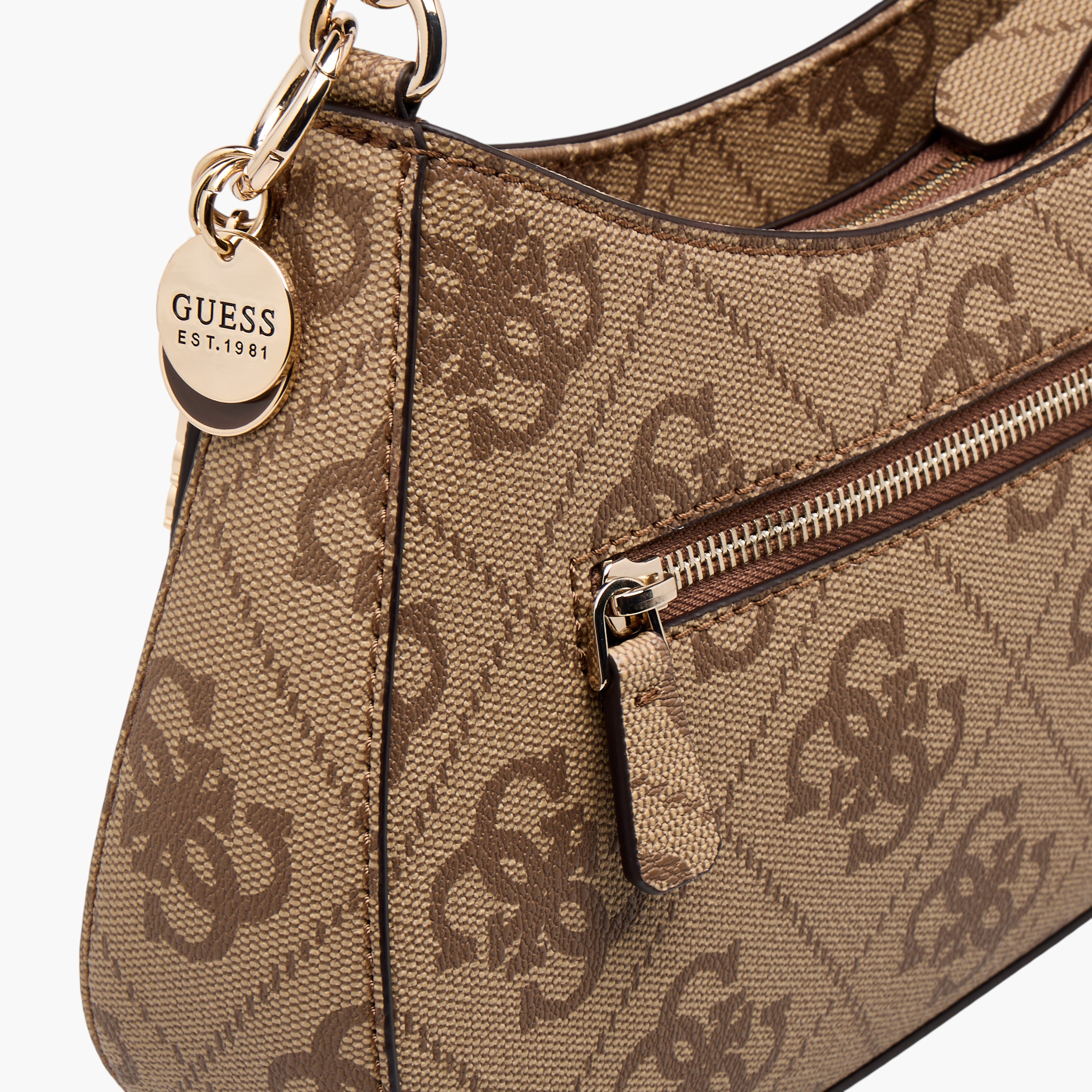 شنطة كتف بسحاب إغلاق وطبعات مونوجرام نويل II من جيس-women-bagsandwallets-handbags-image-6