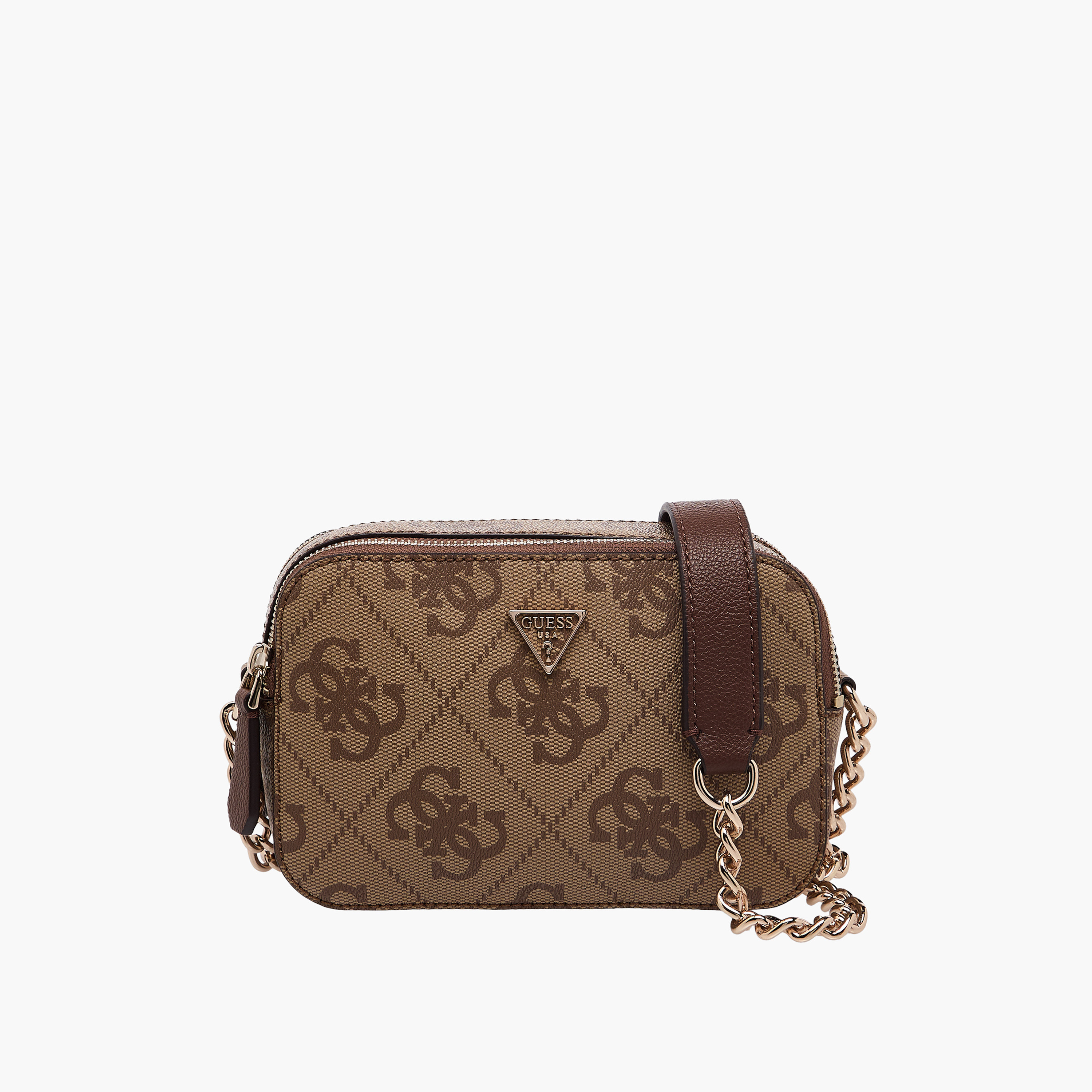 Guess Noelle II Printed Crossbody Bag with Zip Closure-women-bagsandwallets-handbags-image-1
