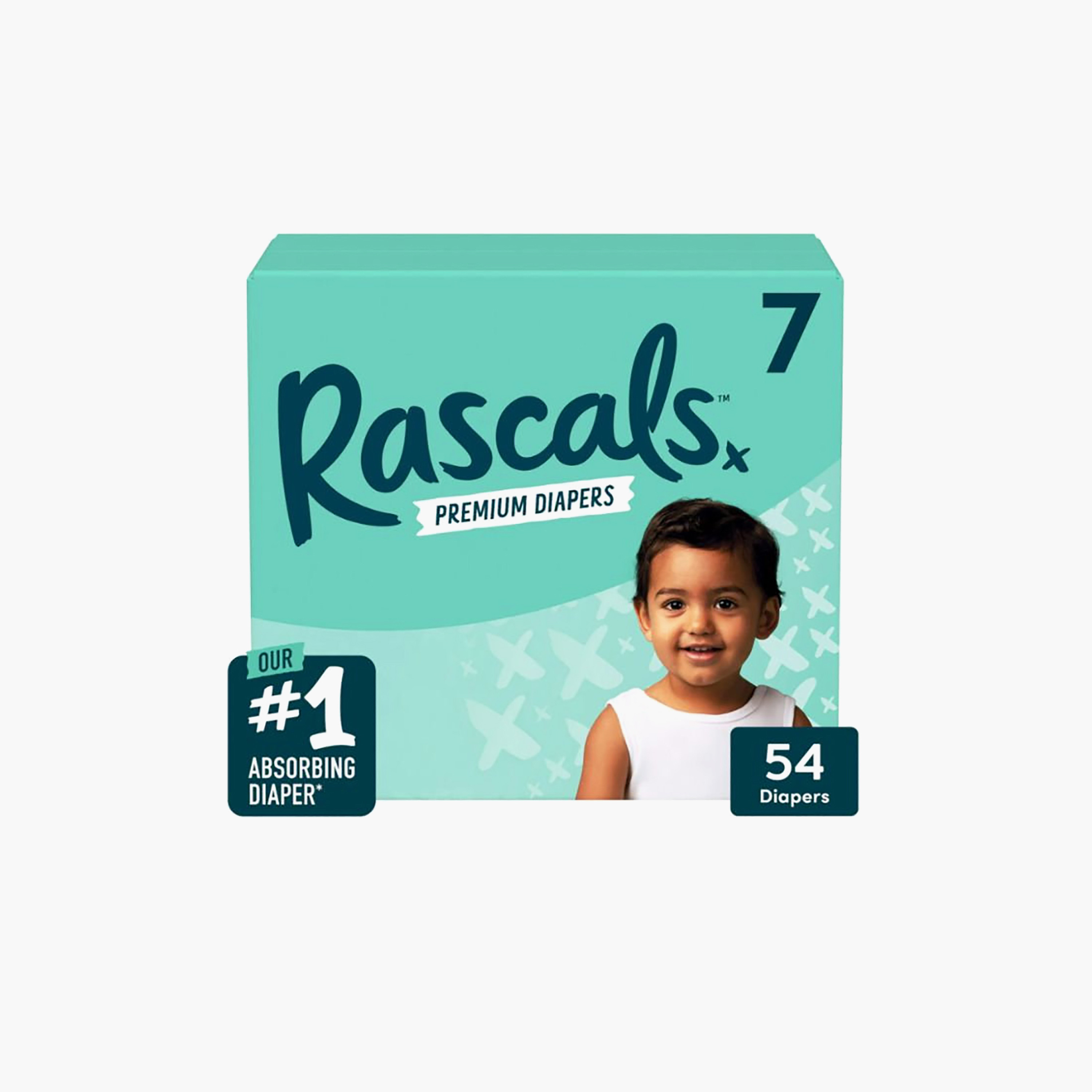 Rascal + Friends 54-Piece Premium Baby Diapers - Size 7 - 17+ kg-baby-diapering-diapers-image-1