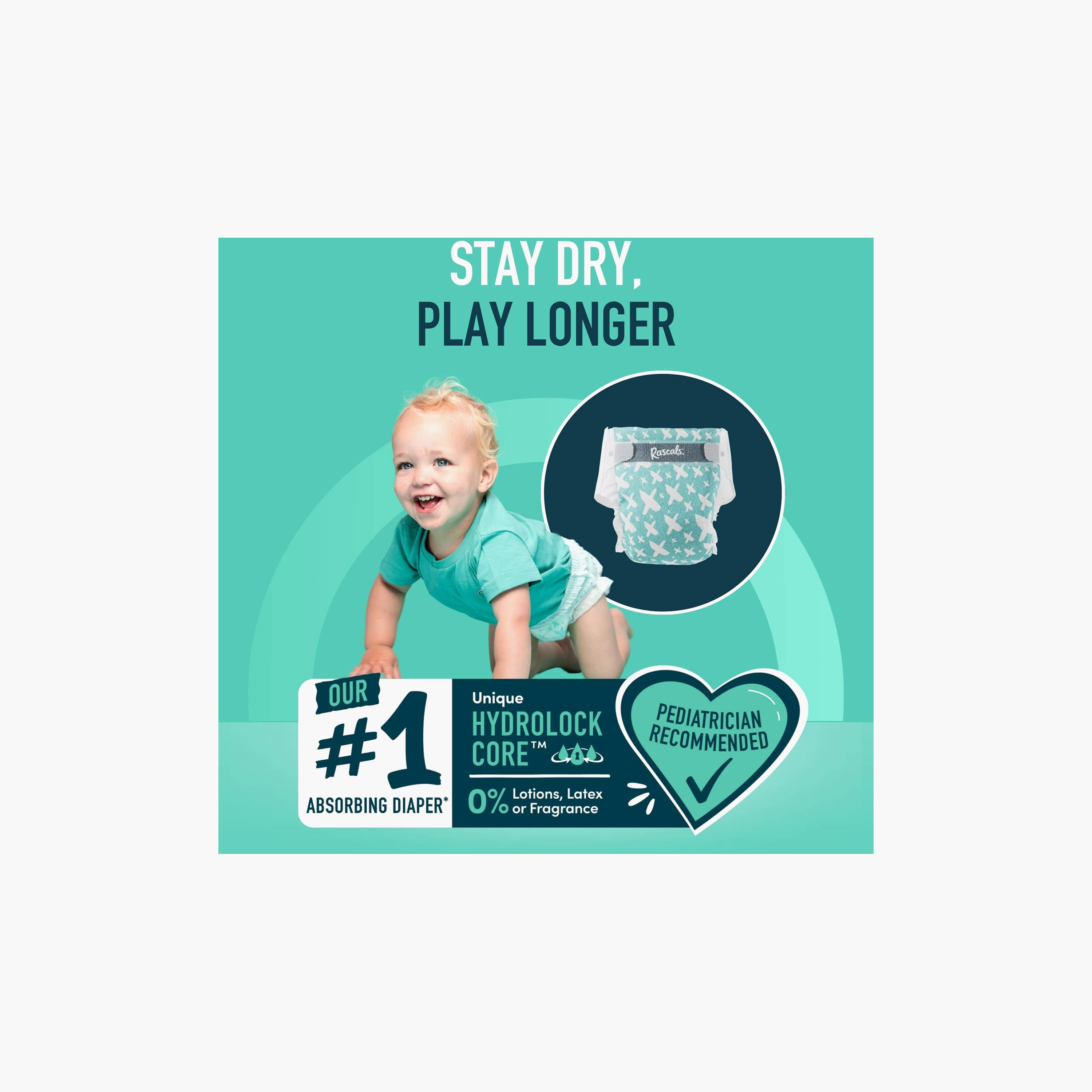 Rascal + Friends 54-Piece Premium Baby Diapers - Size 7 - 17+ kg-baby-diapering-diapers-image-10