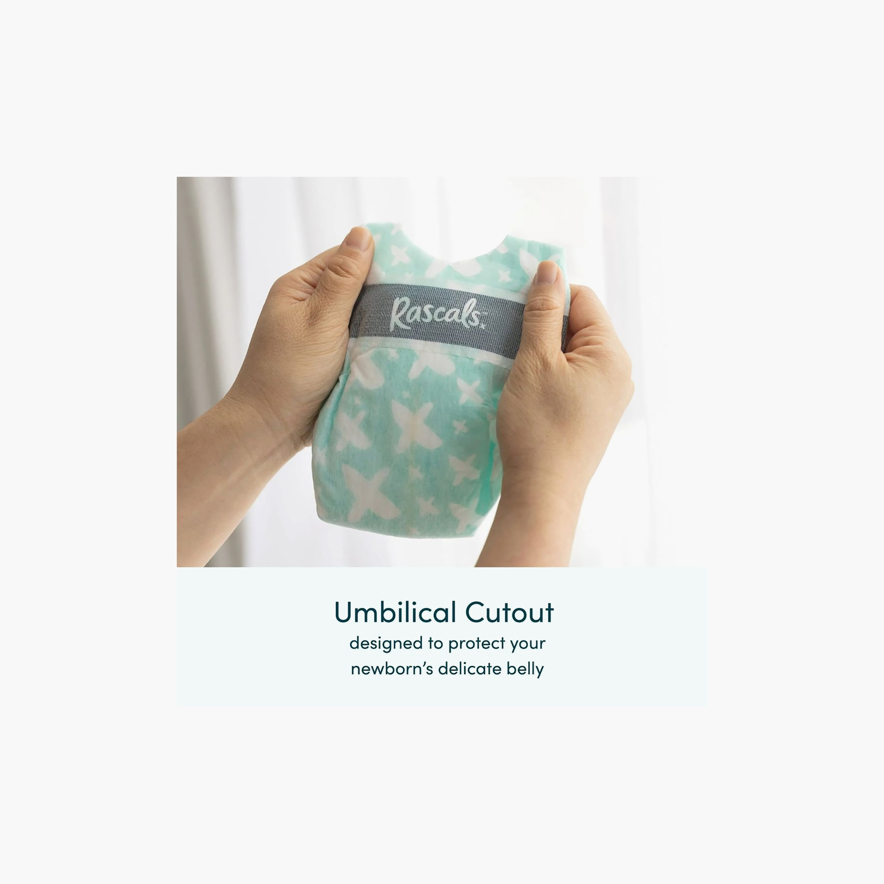 حفاضات بريميوم لحديثي الولادة 46 قطعة من راسكالس - مقاس 0 - 1-4 كجم-baby-diapering-diapers-image-4