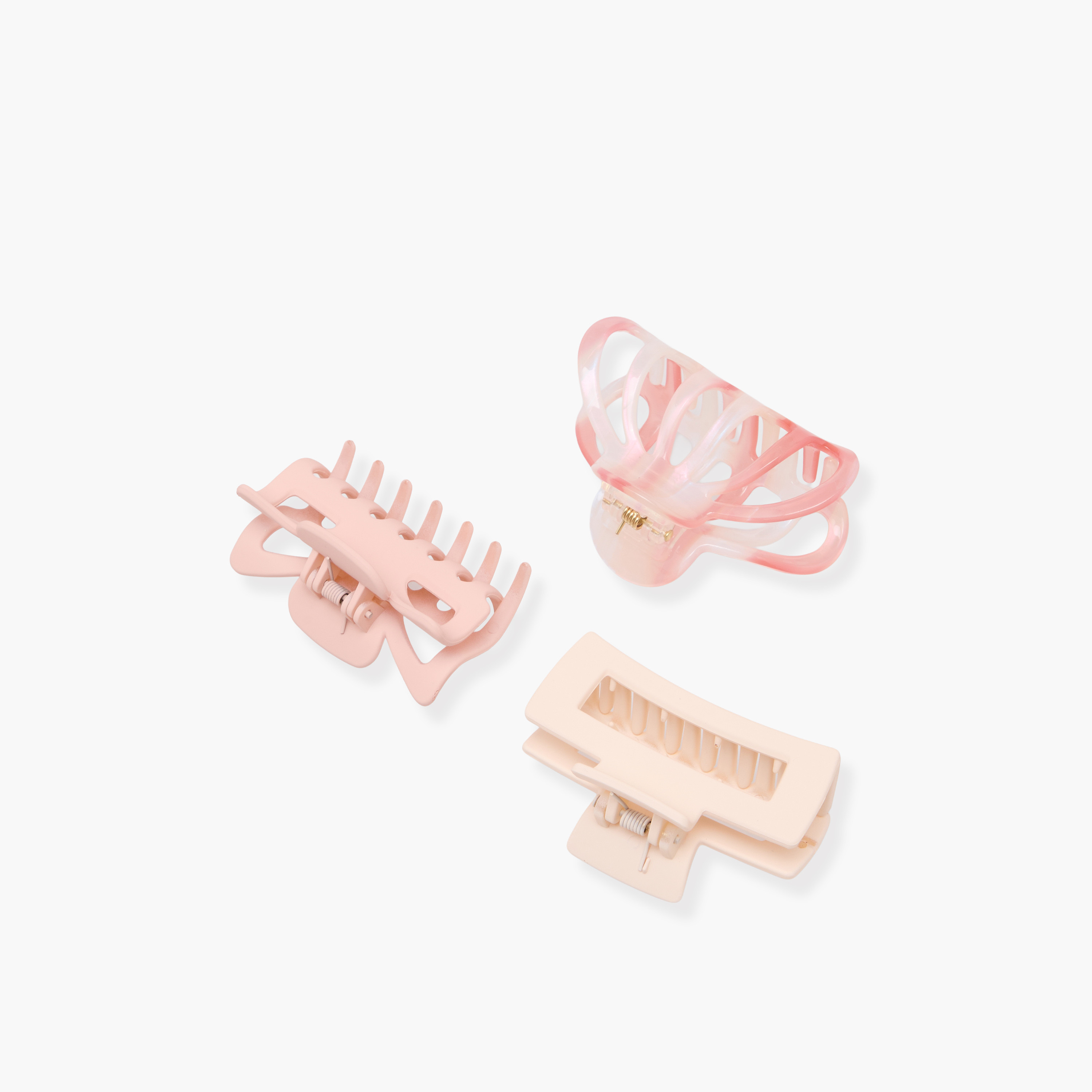 Pack of 3 Hair Clamps with Assorted Print-women-hairaccessories-clamps-image-5