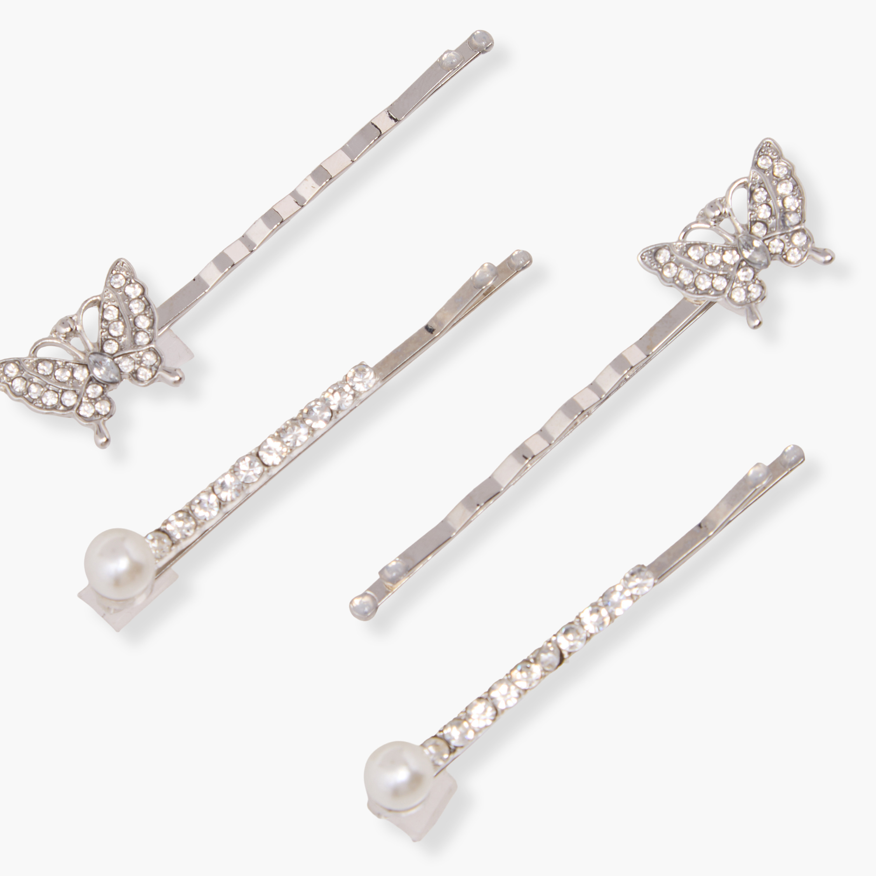 Pack of 4 Hairpin with Stone Embellishments-women-hairaccessories-hairpins-image-4