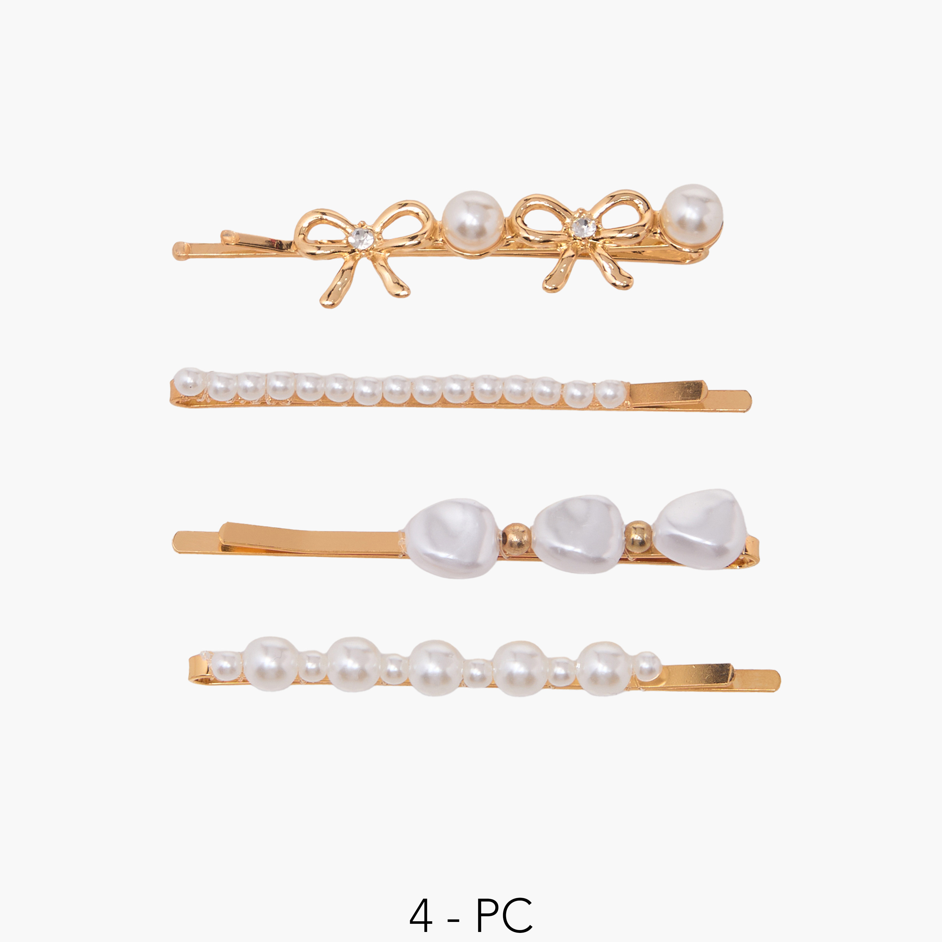 Pack of 4 Embellished Hairpin-women-hairaccessories-hairpins-image-1