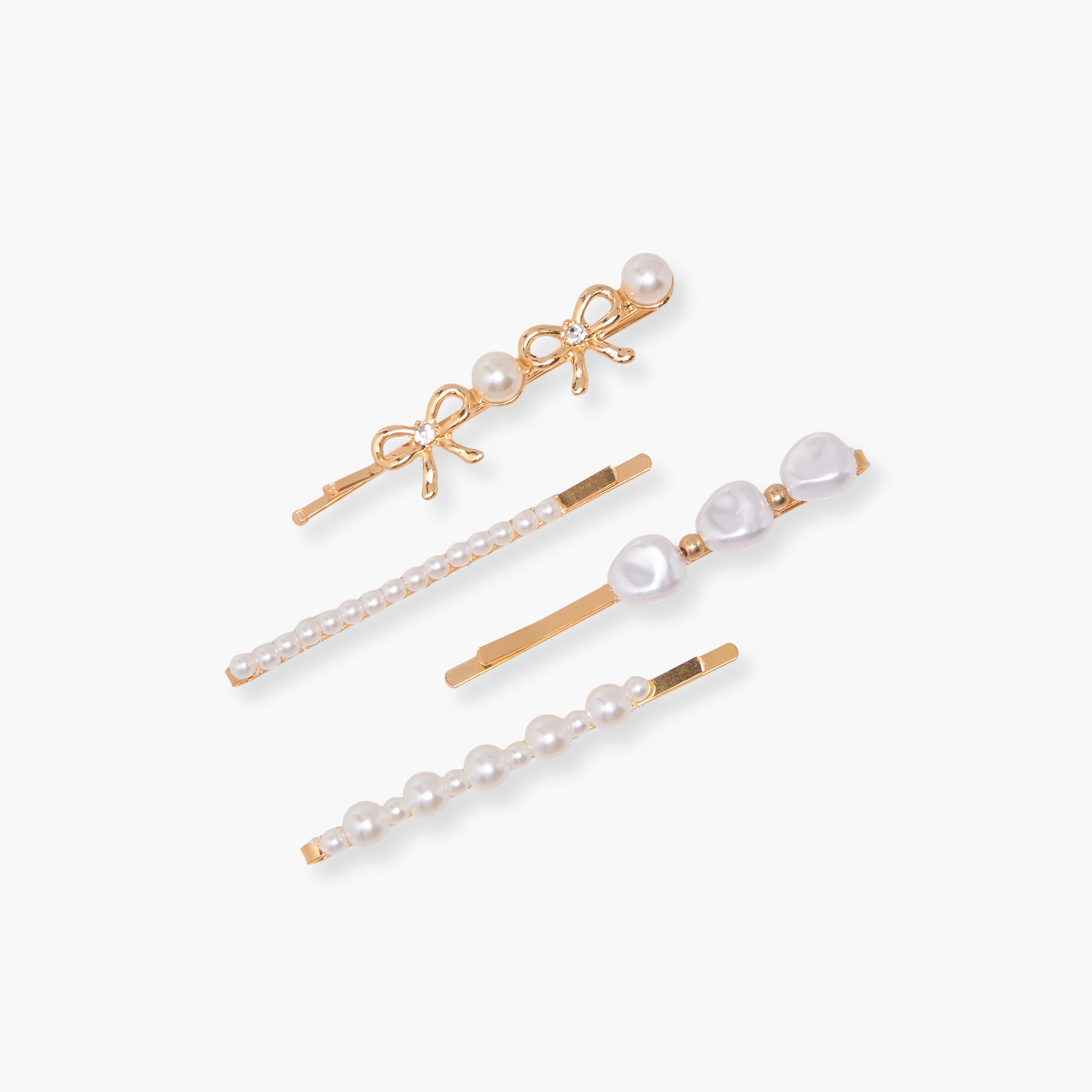 Pack of 4 Embellished Hairpin-women-hairaccessories-hairpins-image-2