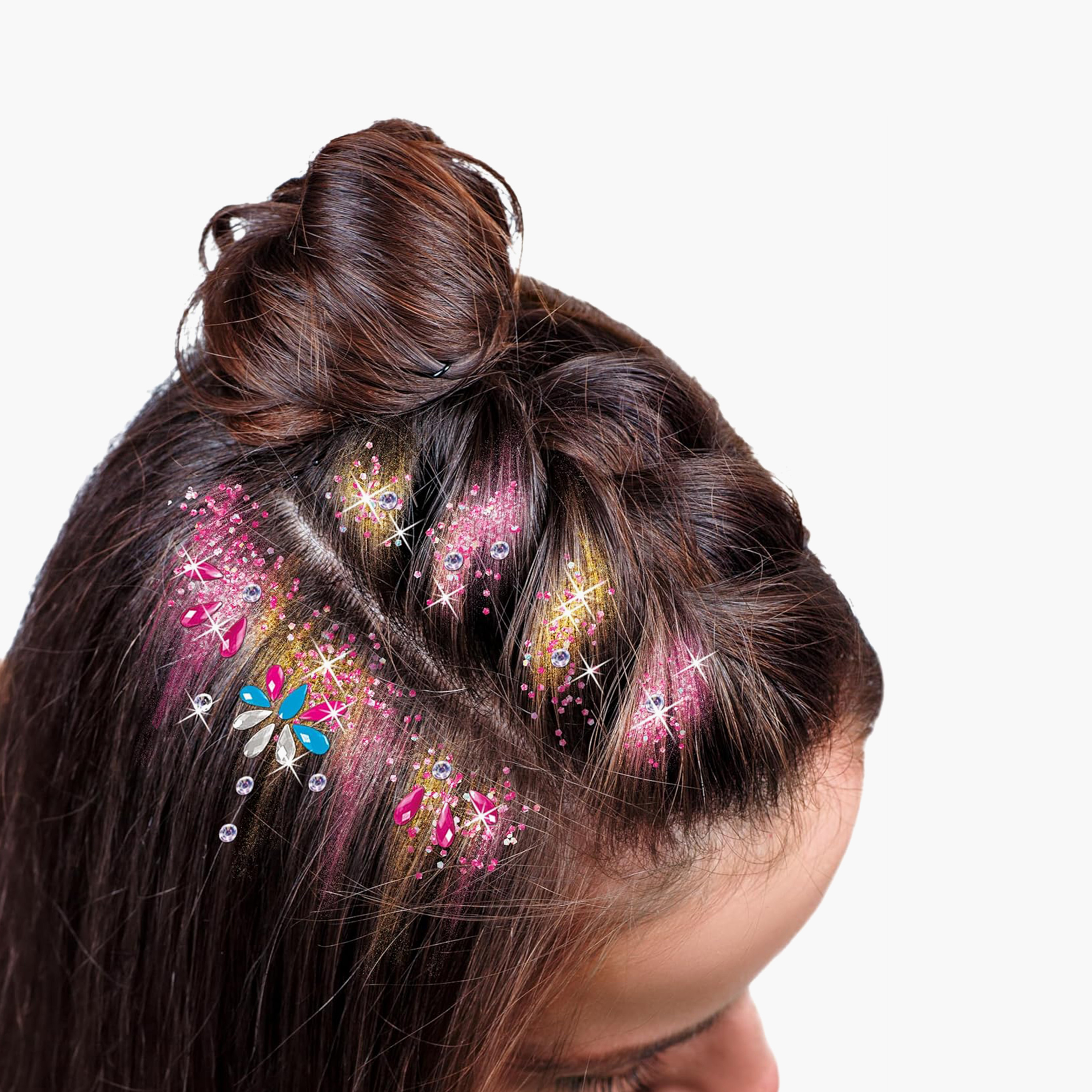 Cra-Z-Art Bold and Bright Hair Extension Set with Sparkling Hair Gel-school-artsandcrafts-image-5