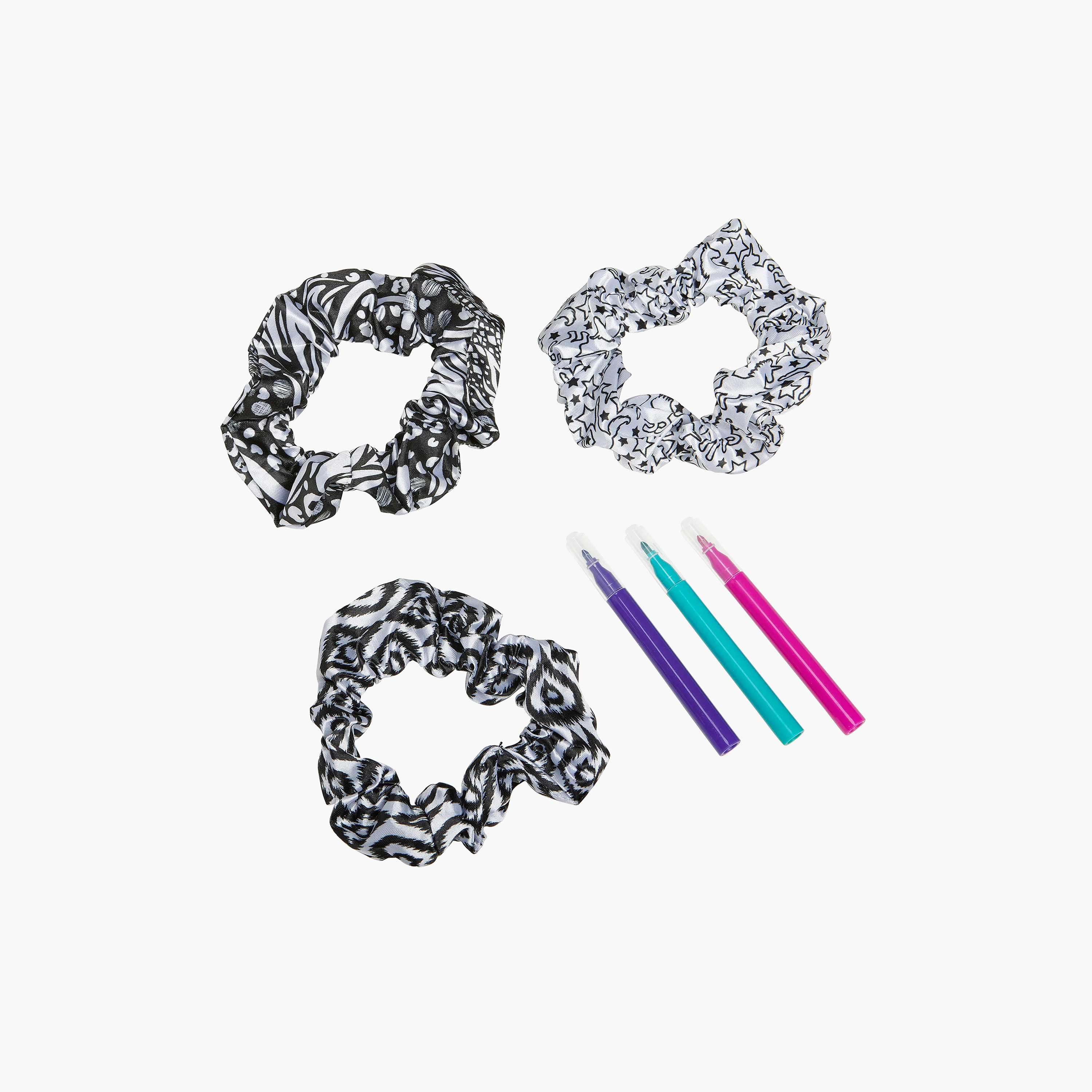 Cra-Z-Art Color Your Own Hair Wraps Art Set-school-artsandcrafts-image-1