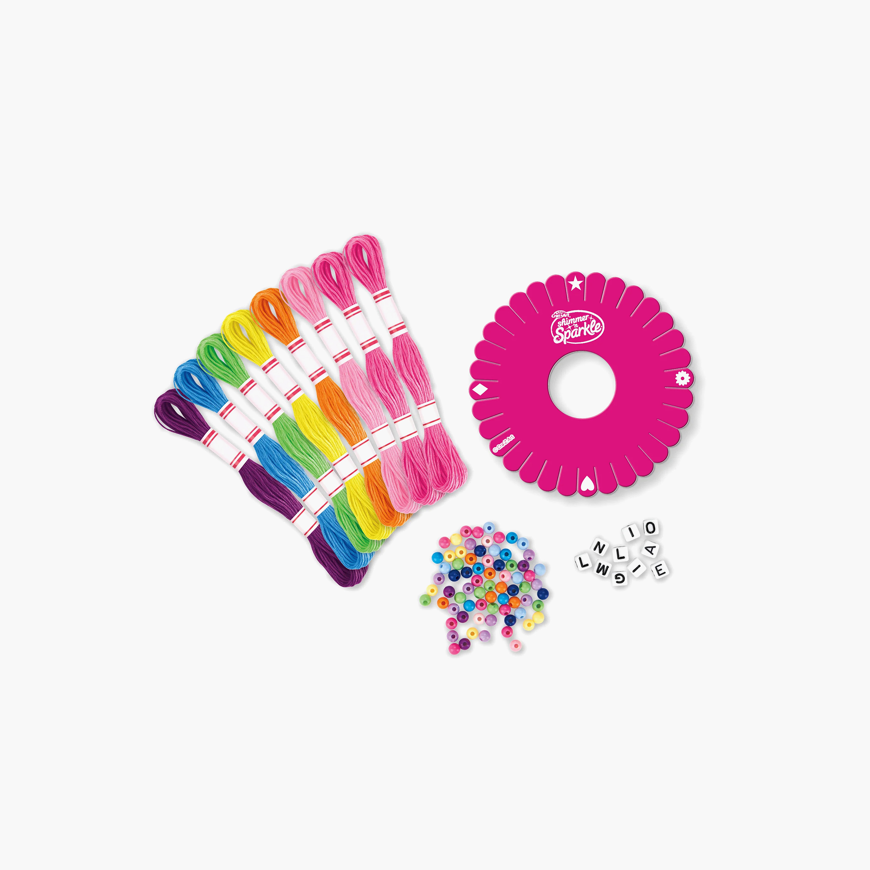 Cra-Z-Art Fashion Bead Bracelet Set with Alphabet Beads-school-artsandcrafts-image-1