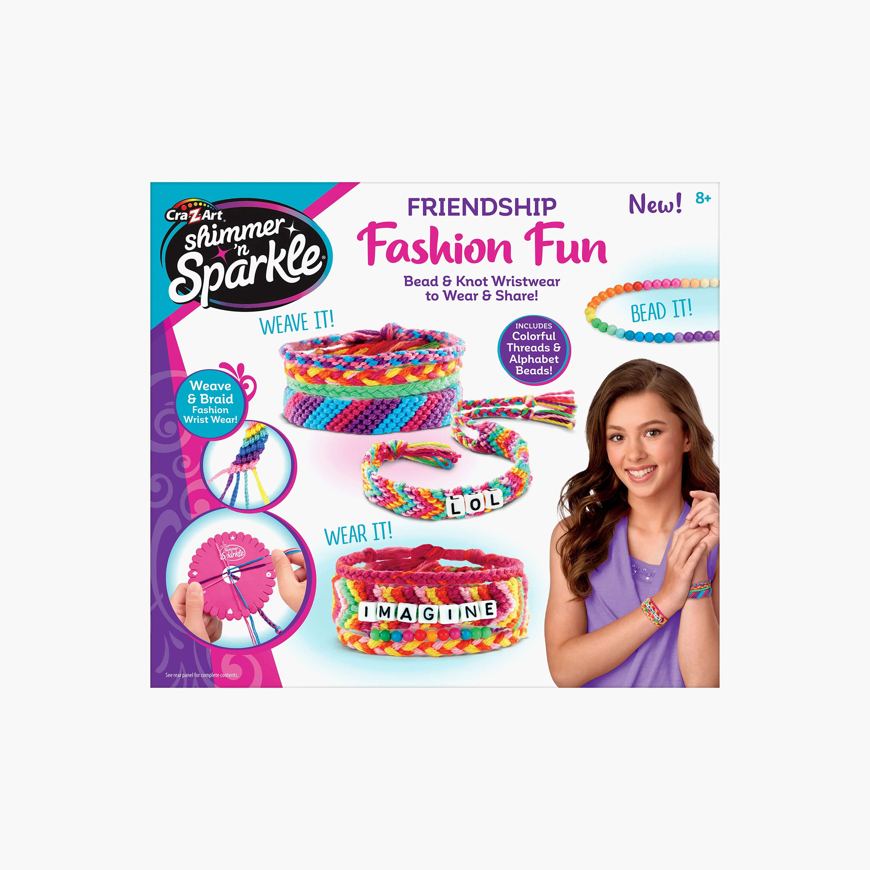 Cra-Z-Art Fashion Bead Bracelet Set with Alphabet Beads-school-artsandcrafts-image-5