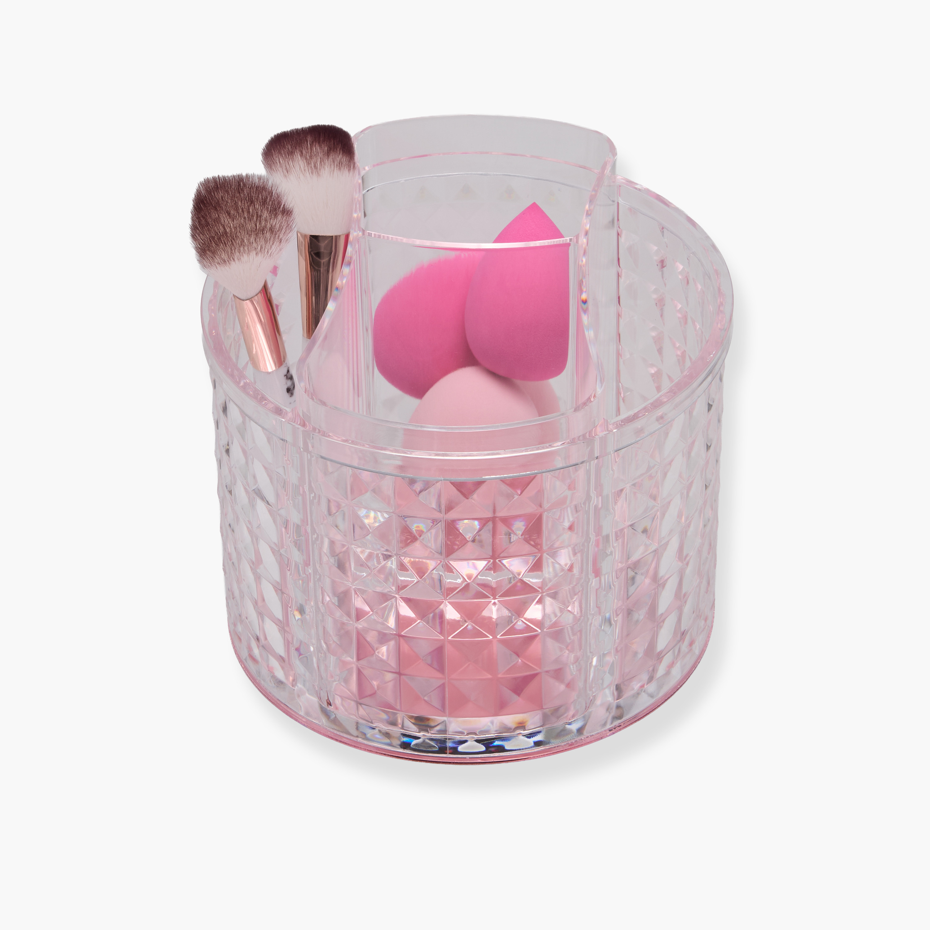 Findz Rotating Makeup Organiser - 17x16x15 cms-beautyandpersonalcare-makeup-brushesandaccessories-accessories-image-1
