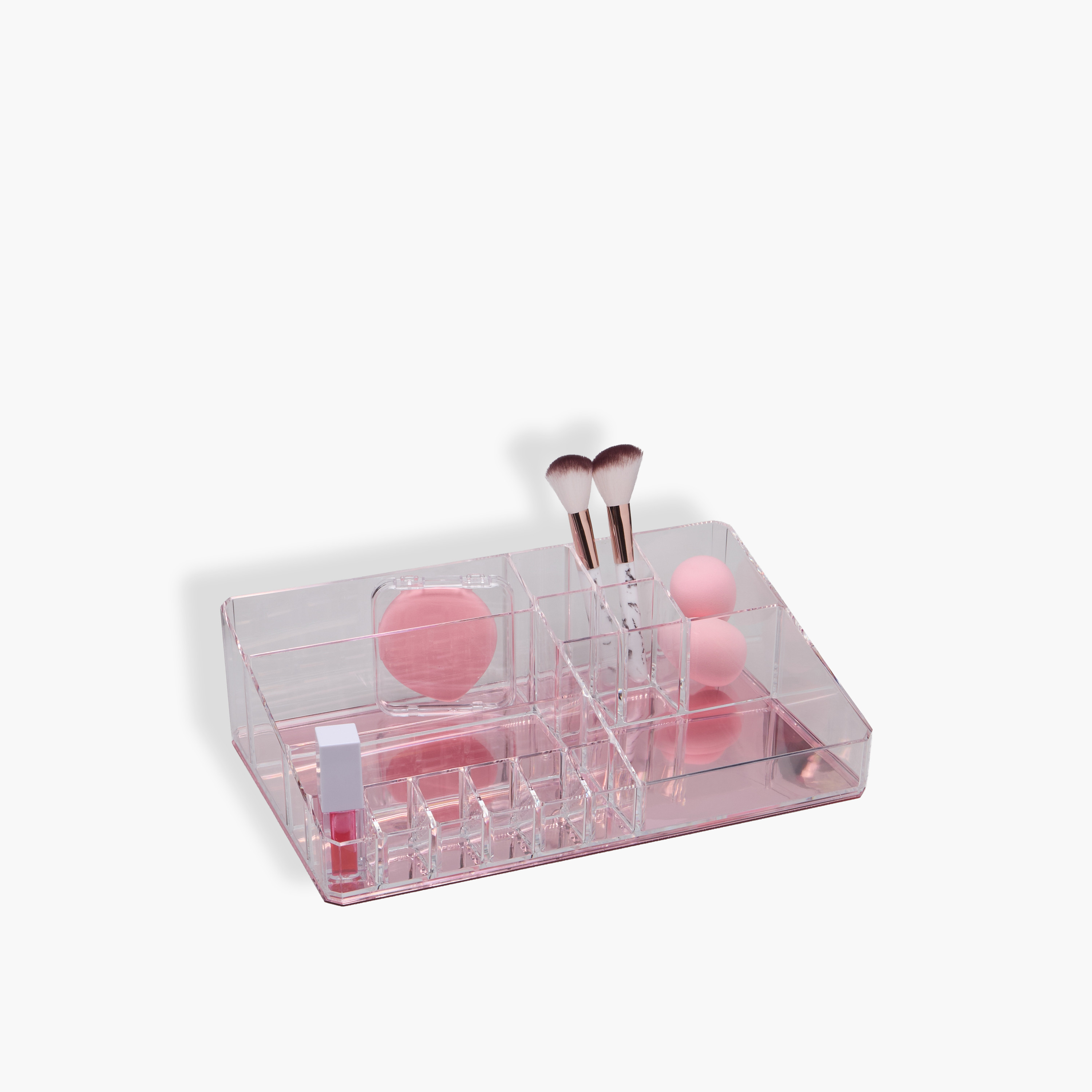 Findz 16-Compartment Cosmetic Organiser - 33x20x9 cms-beautyandpersonalcare-makeup-brushesandaccessories-accessories-image-2