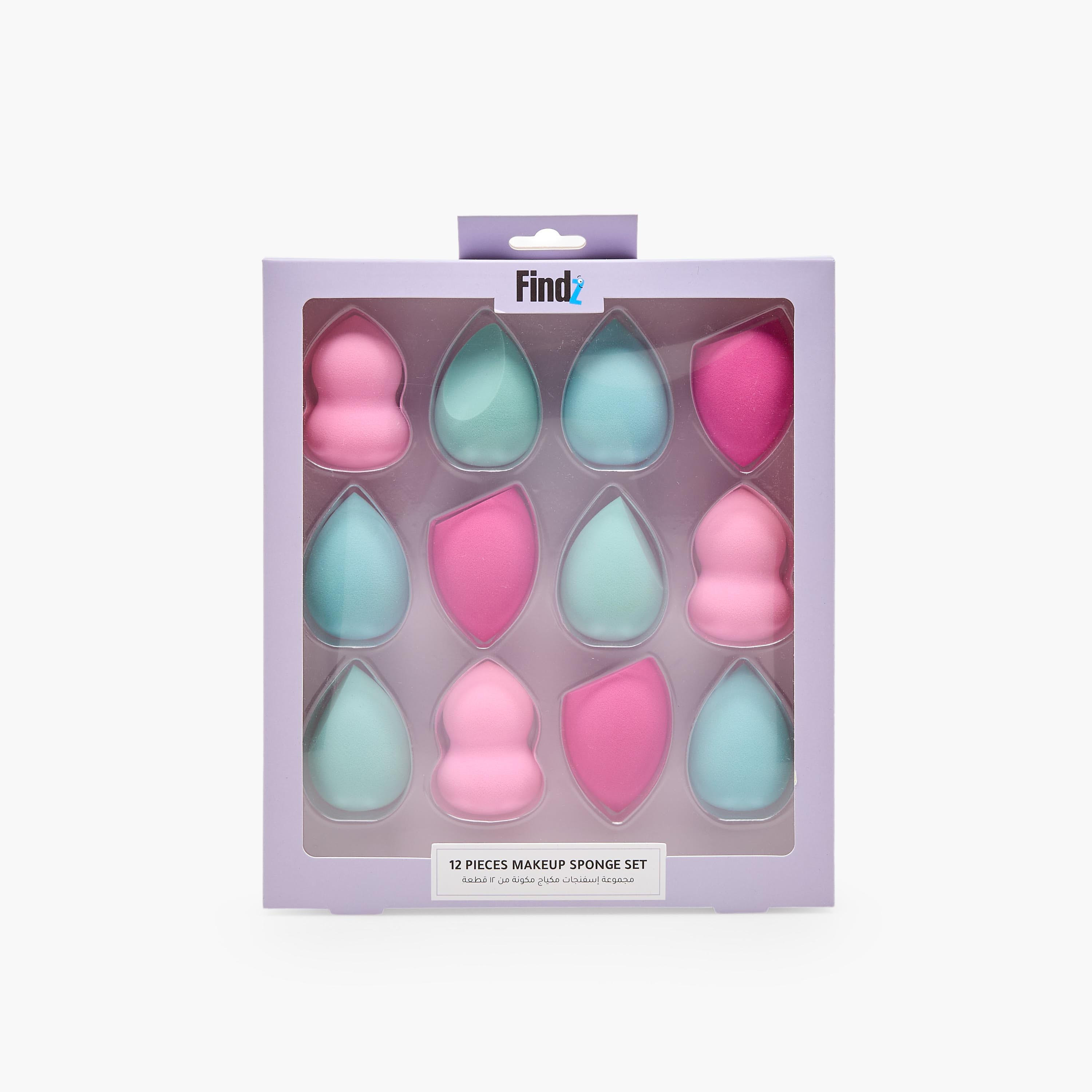Findz 12-Piece Makeup Sponge Set-beautyandpersonalcare-makeup-brushesandaccessories-sponges-image-5
