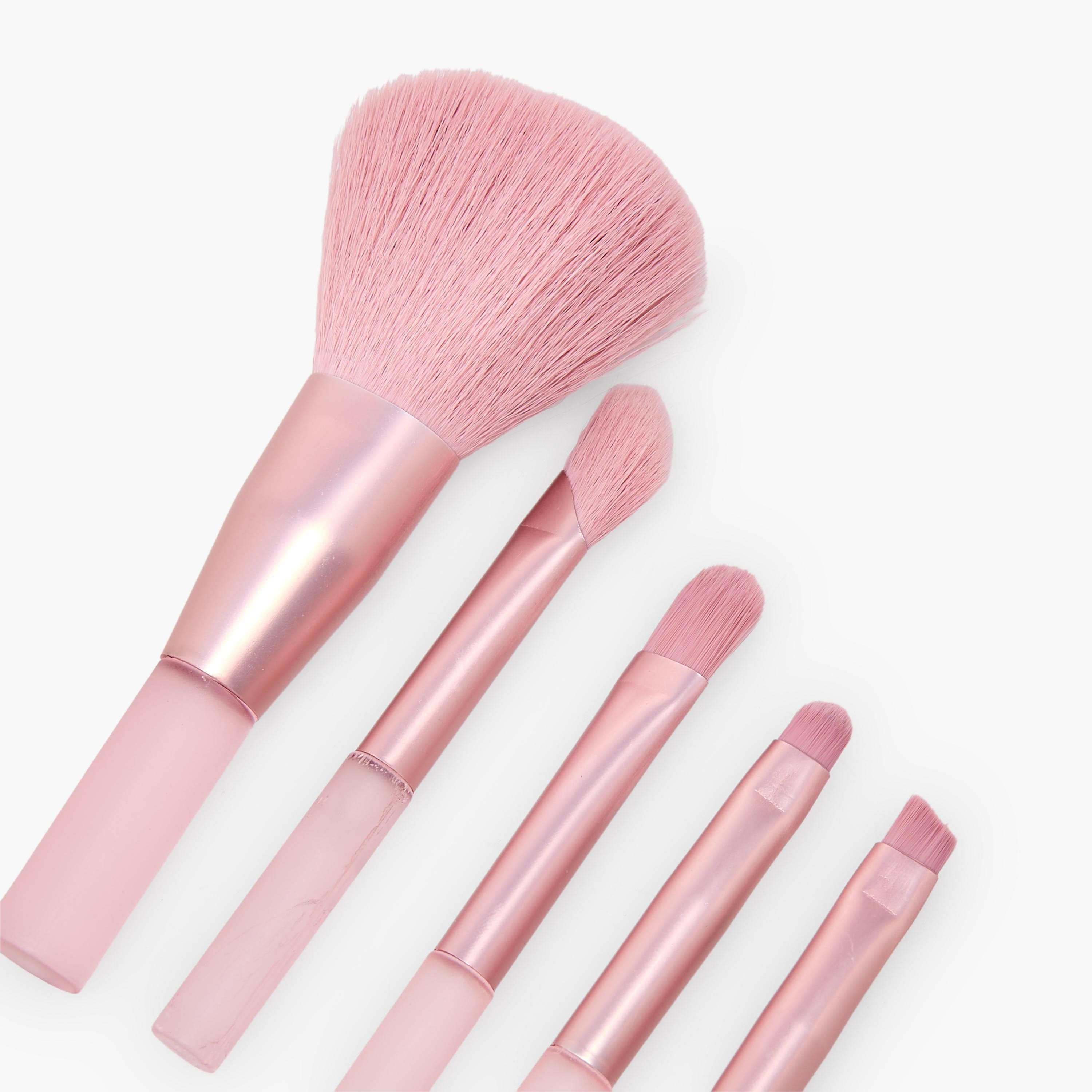 Findz 5-Piece Makeup Brush Set with Pouch-beautyandpersonalcare-makeup-brushesandaccessories-brushes-image-2