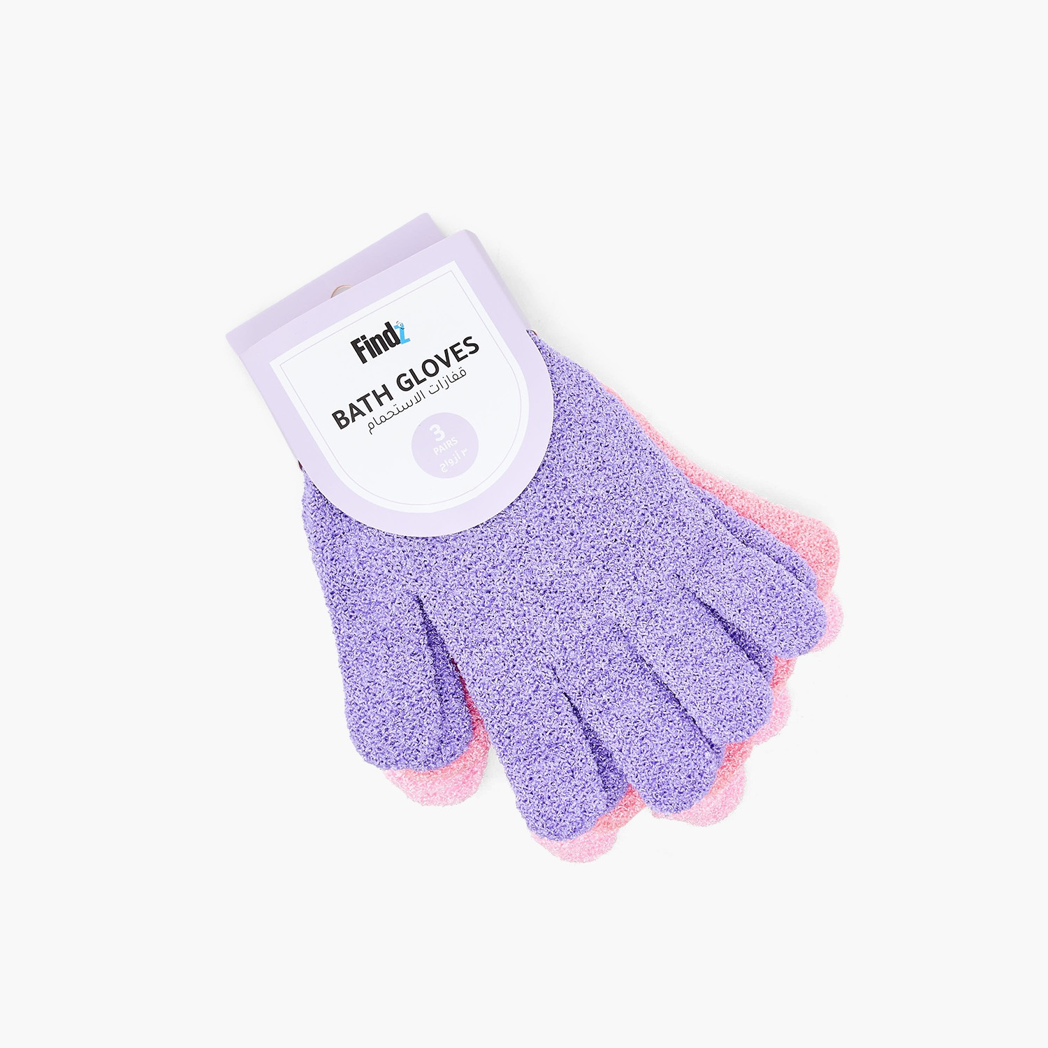 Findz Exfoliating Gloves - Set of 3-beautyandpersonalcare-bathandbody-toolsandaccessories-bathaccessories-image-4