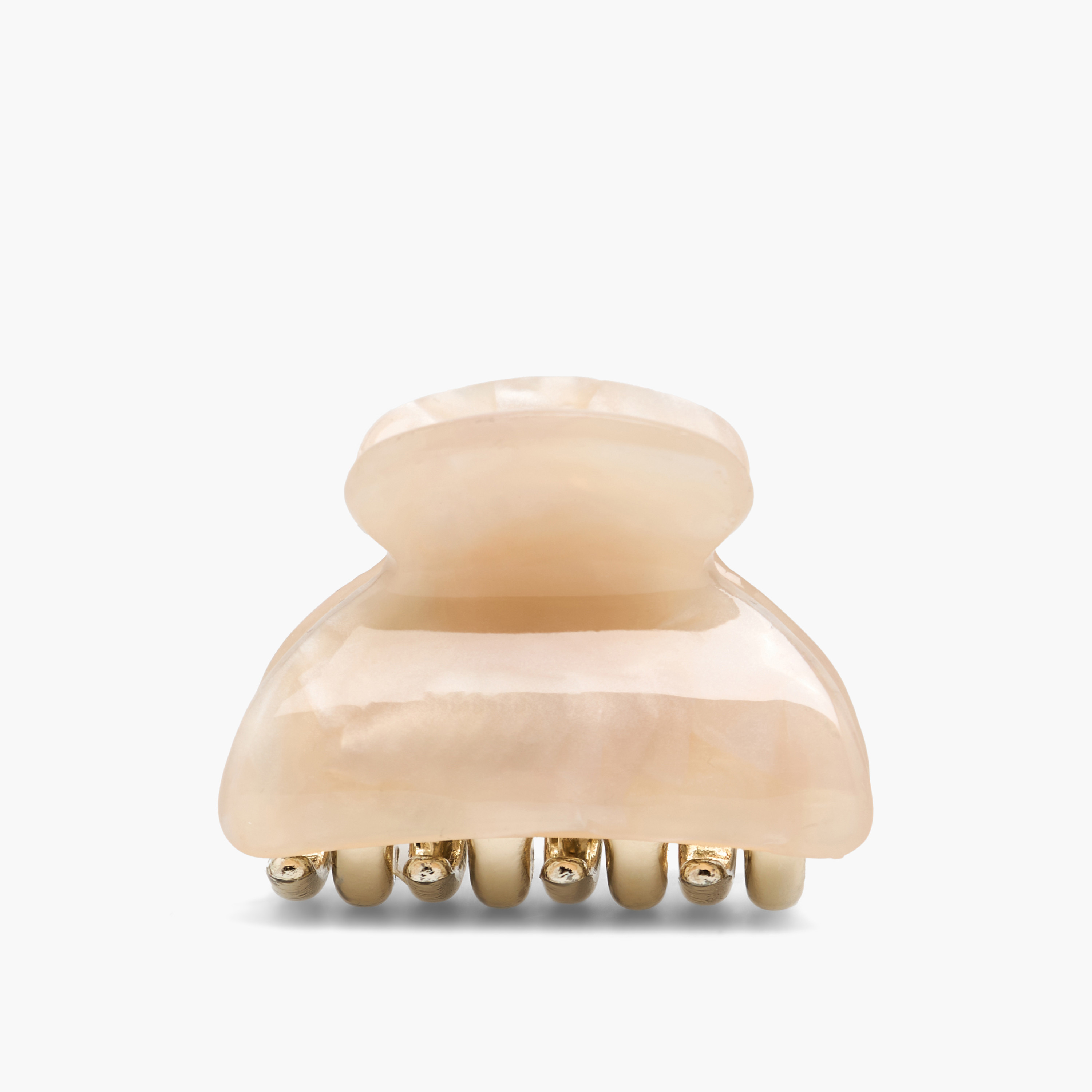 Pack of 3 Curved Hair Clamps with Marble Design-women-hairaccessories-clamps-image-3