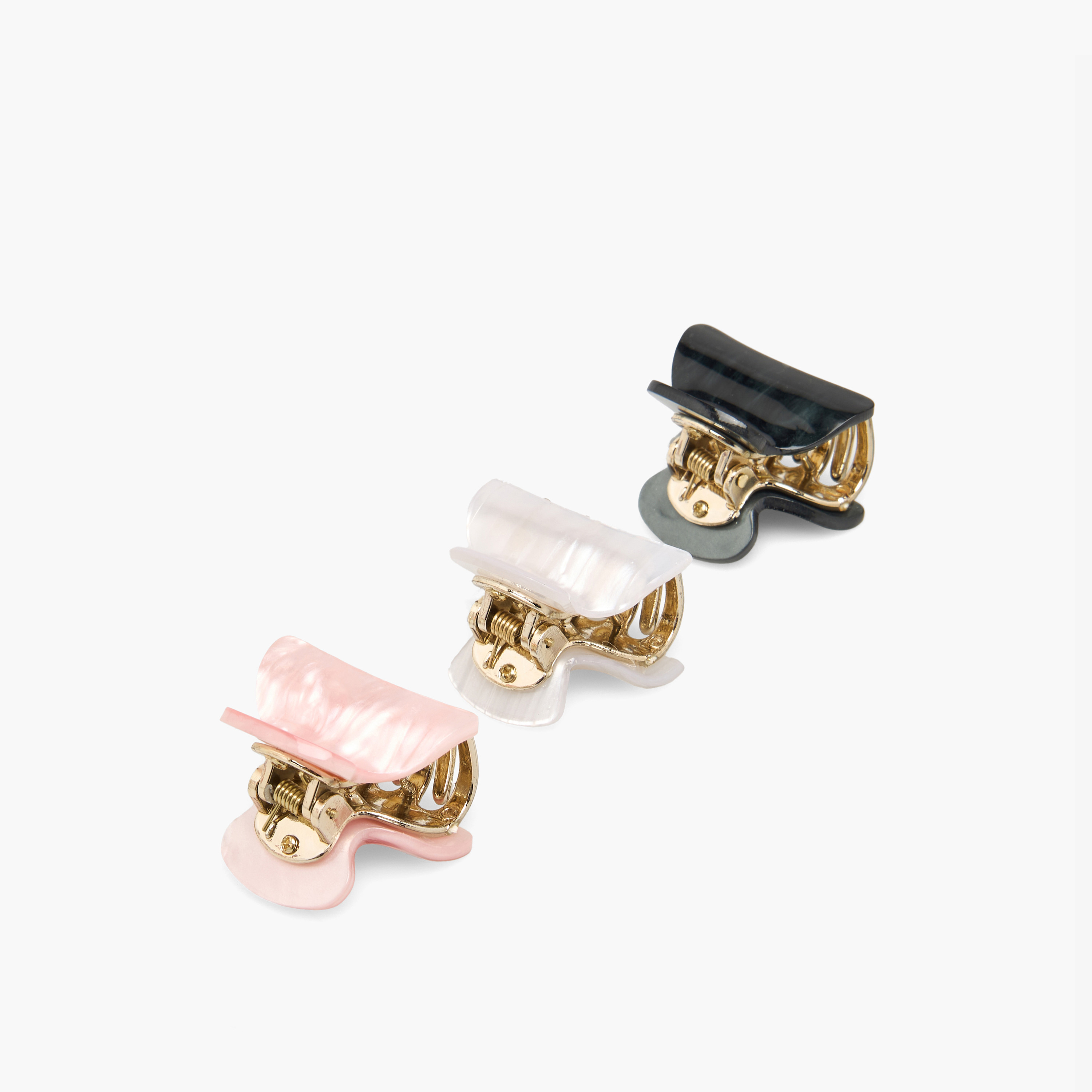 Pack of 3 Curved Hair Clamps with Assorted Design-women-hairaccessories-clamps-image-5