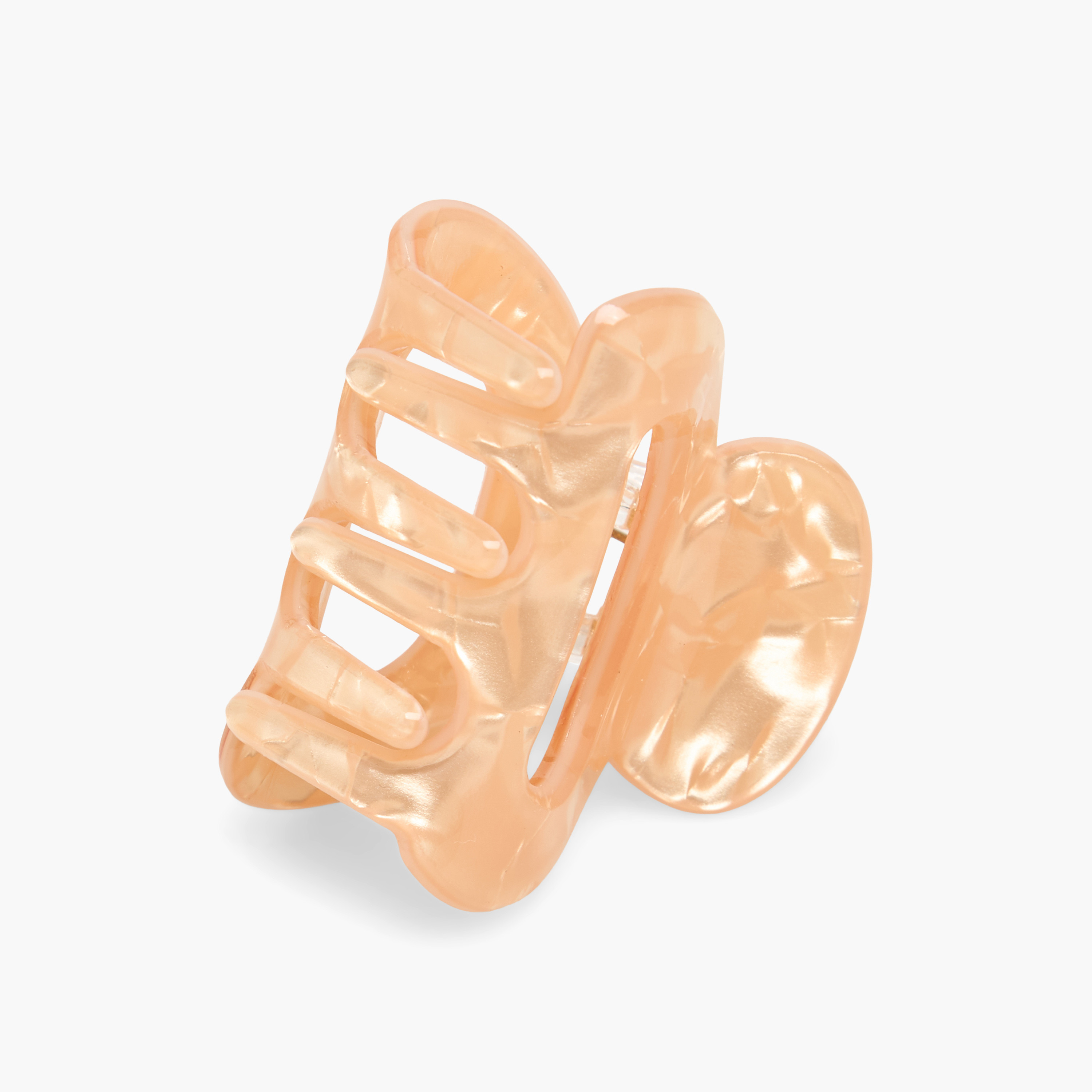 Pack of 3 Rectangular Hair Clamps with Marble Design-women-hairaccessories-clamps-image-6