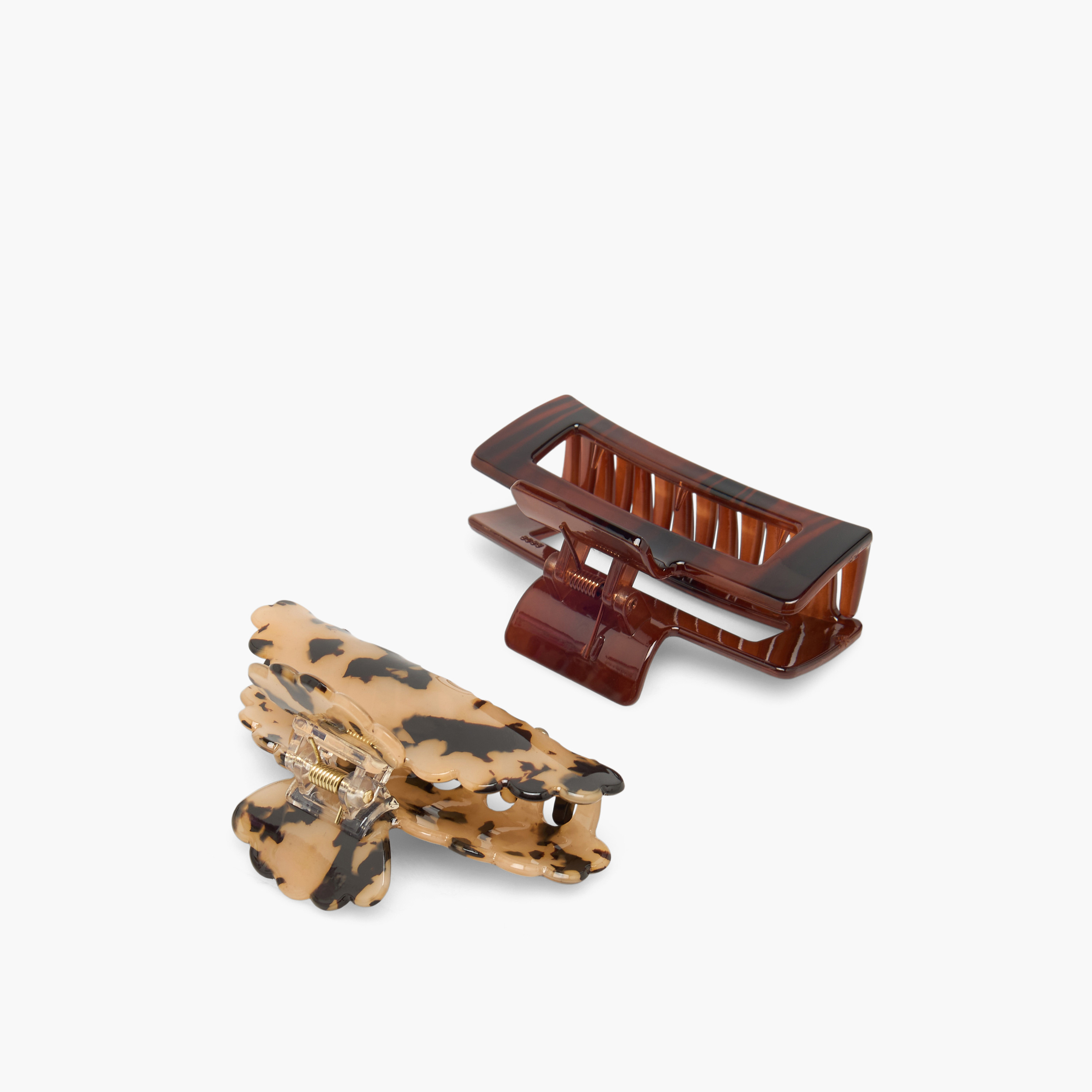طقم مشابك بتصاميم متنوعة - عبوة من قطعتين-women-hairaccessories-clamps-image-4