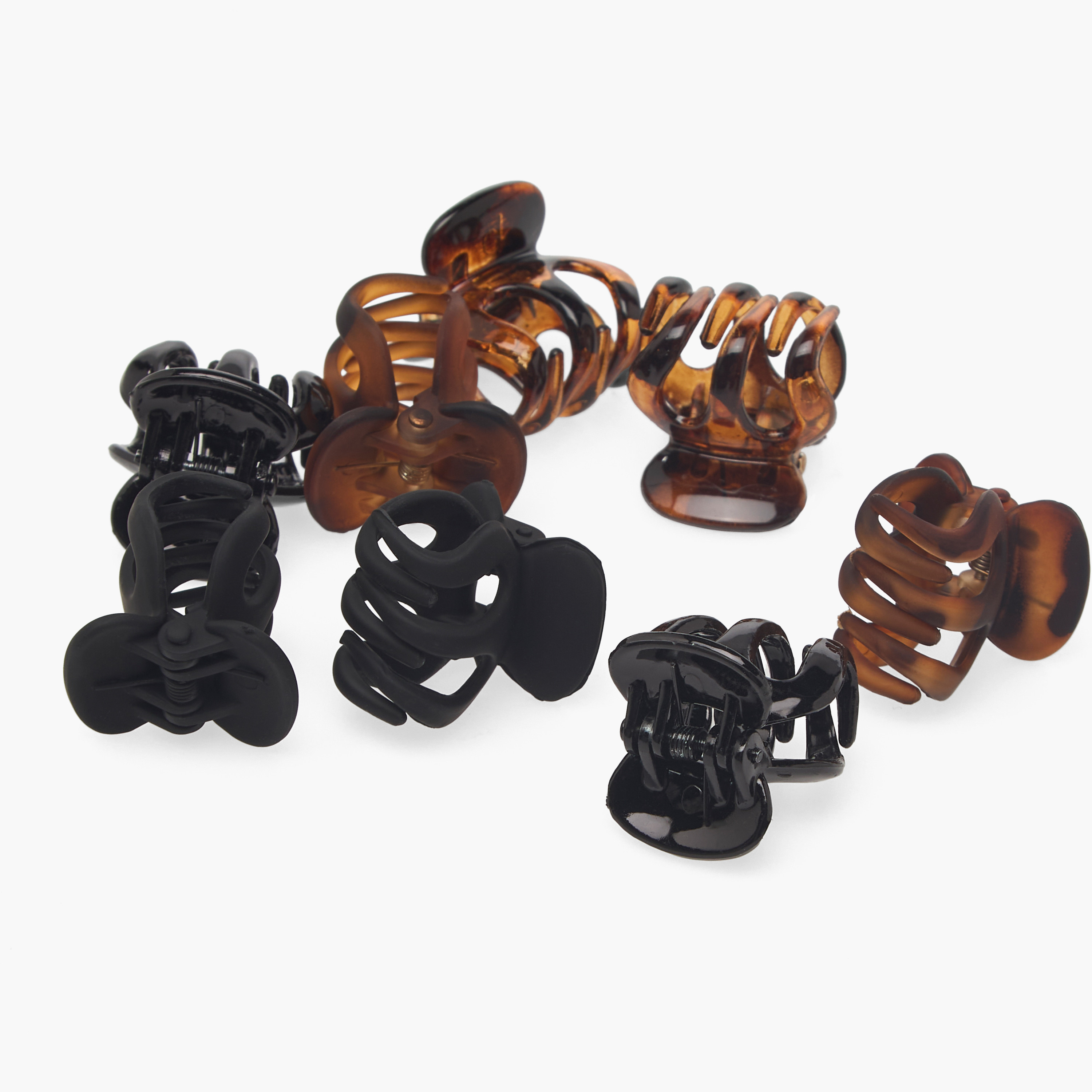 Pack of 8 - Printed Hair Clamps-women-hairaccessories-clamps-image-7