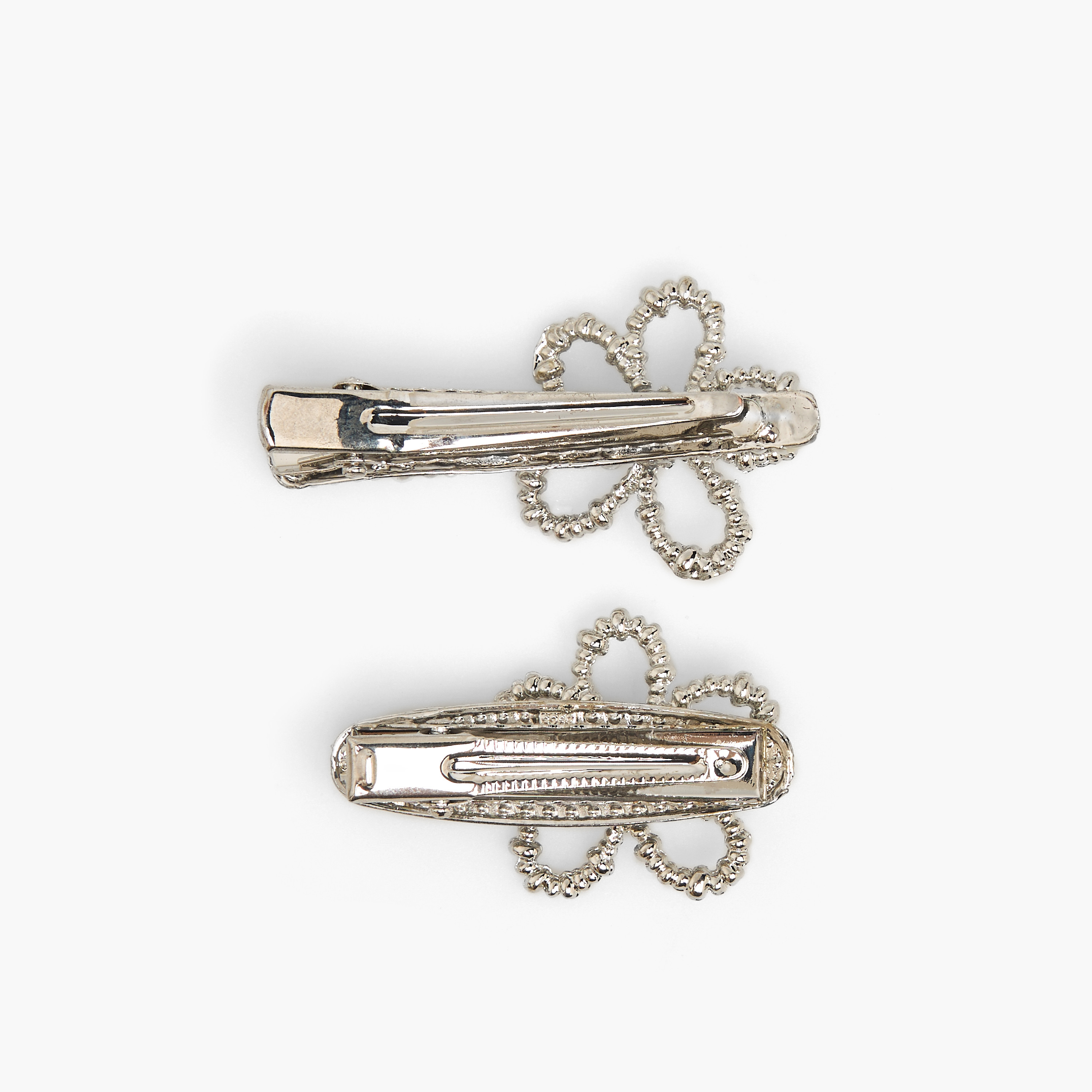 Pack of 2 Pearl Hair Clips with Embellishments-women-hairaccessories-clips-image-3