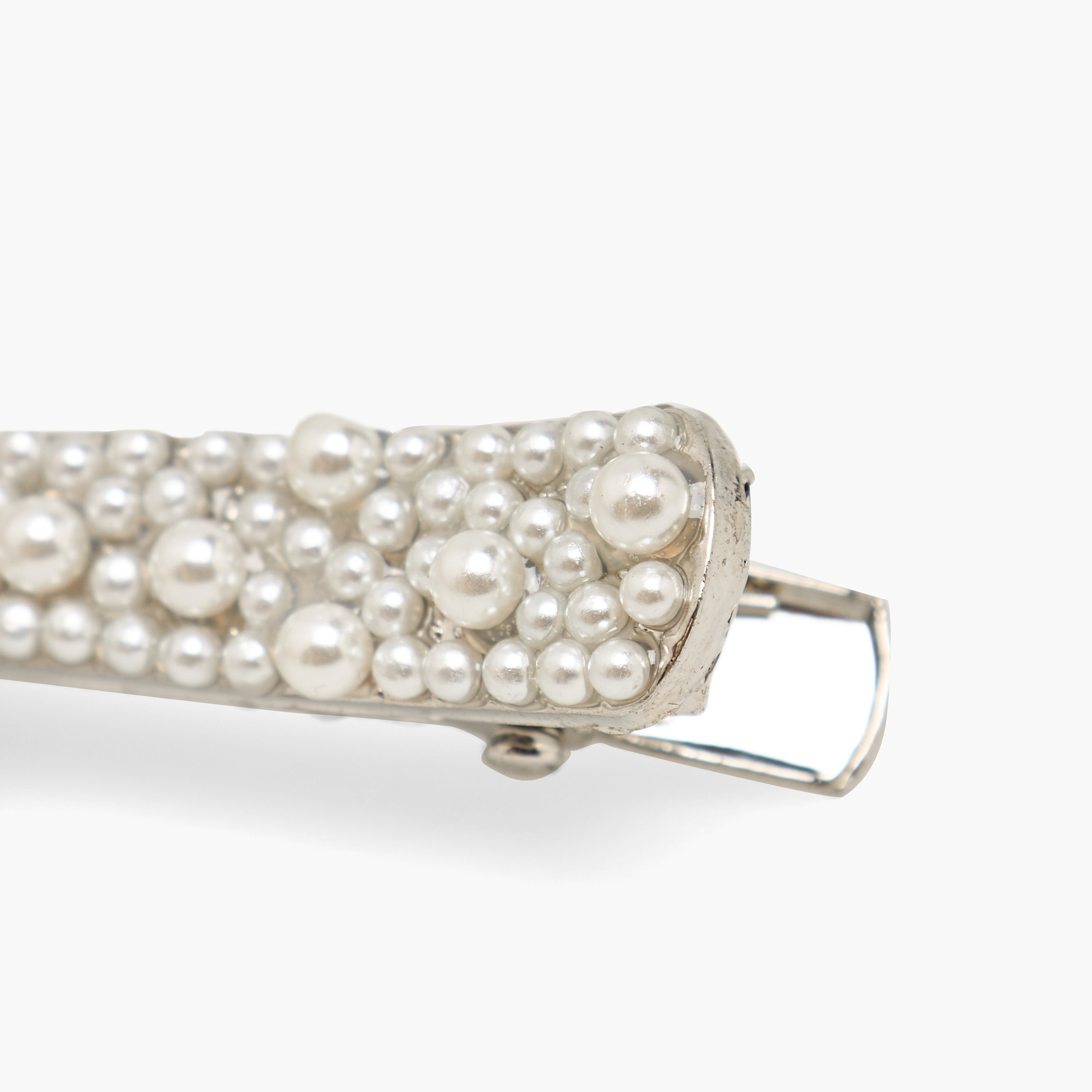 Pack of 2 Pearl Hair Clips with Embellishments-women-hairaccessories-clips-image-5