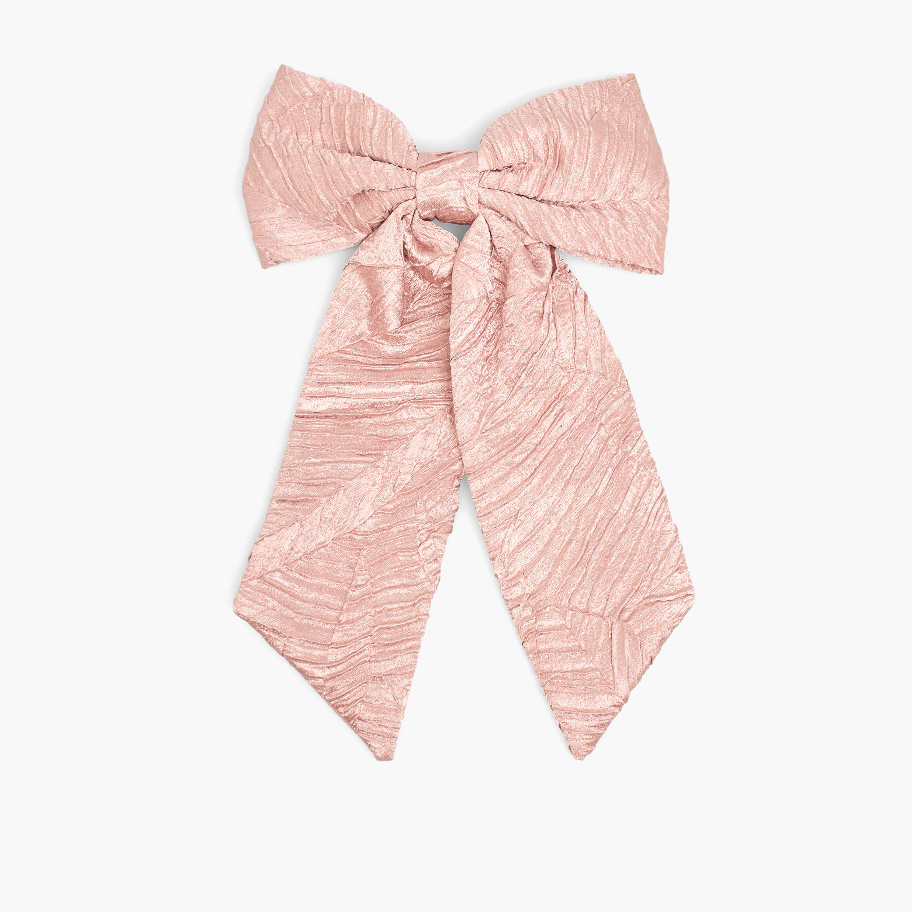مشبك شعر بفيونكة بارزة الملمس-women-hairaccessories-clips-image-1