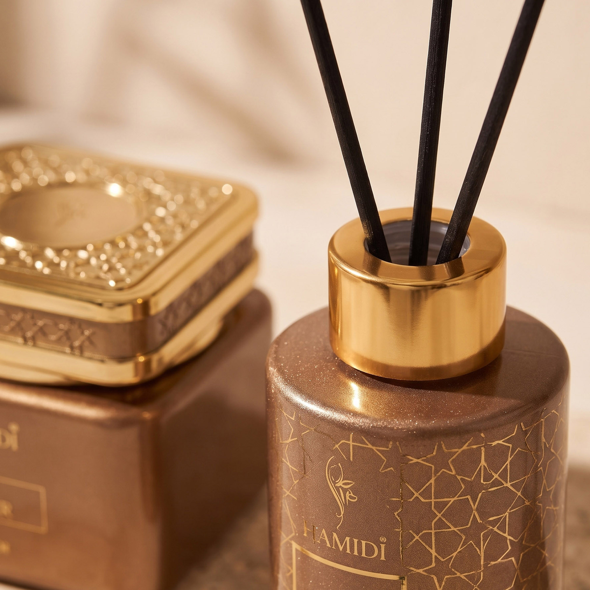 Hamidi 2-Piece Natural Amber Muattar and Reed Diffuser Gift Set-household-homefragrance-fragrancegiftset-image-3